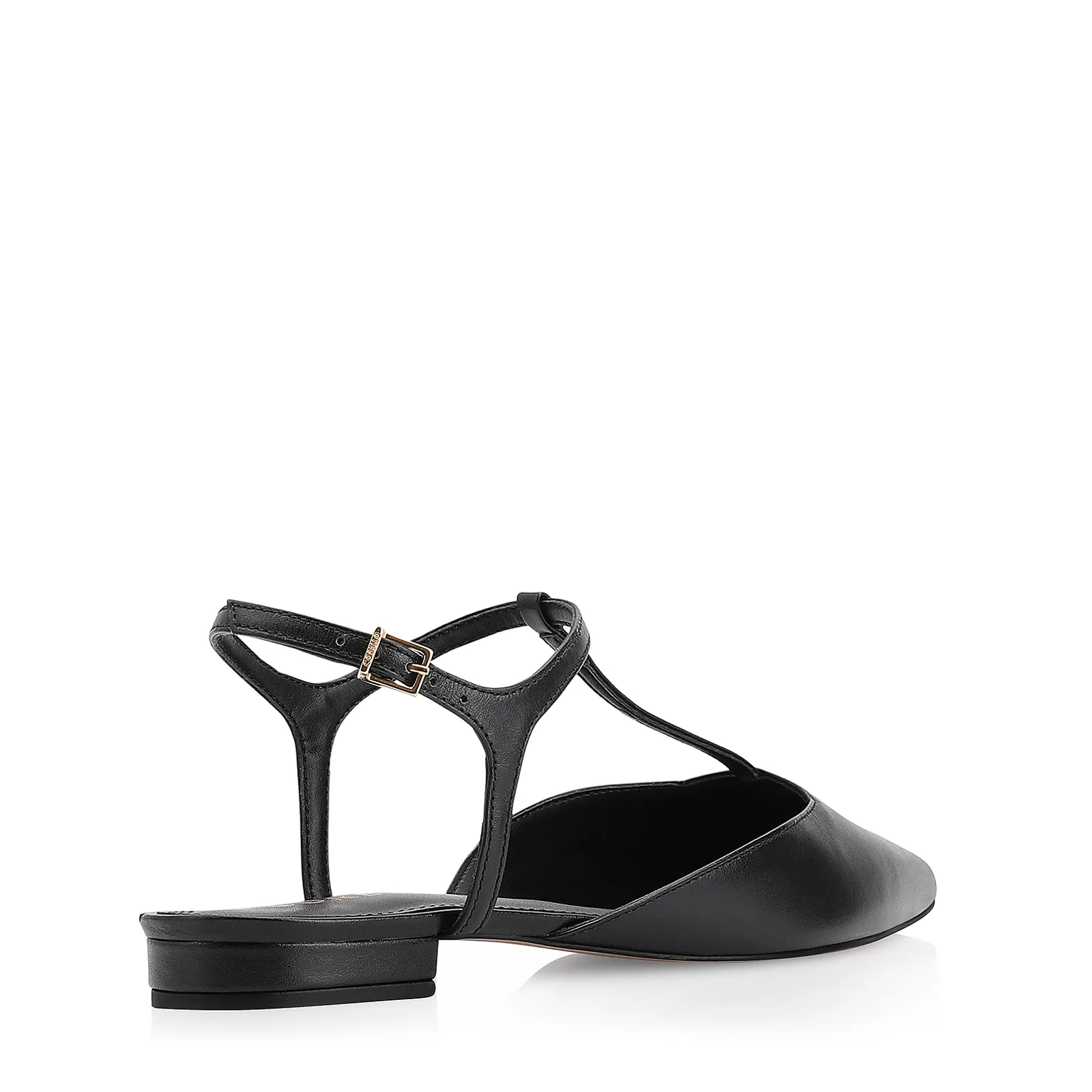 Sapatilha Couro Preto