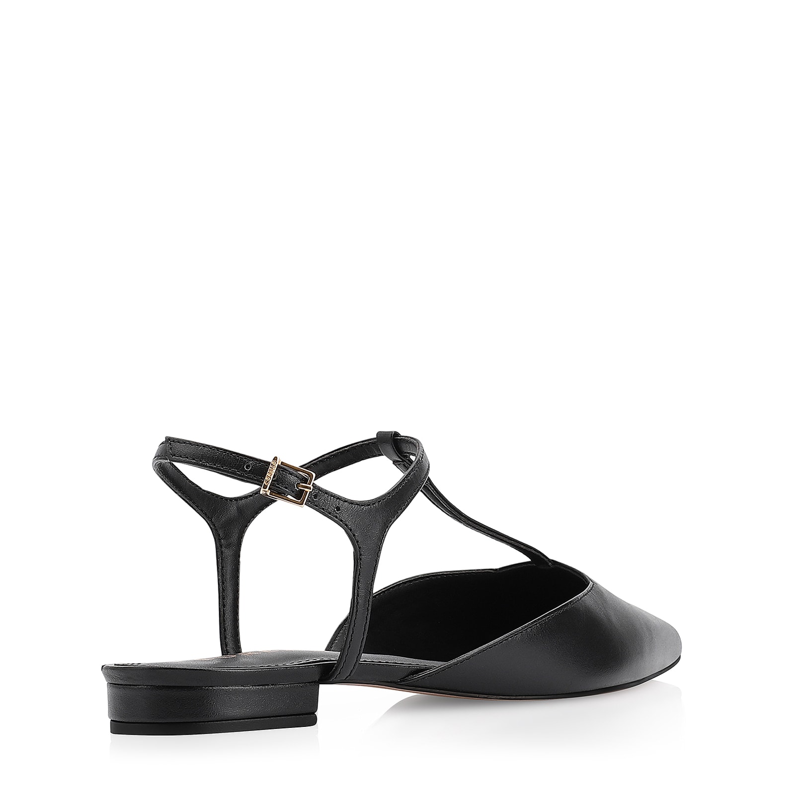 Sapatilha Couro Preto