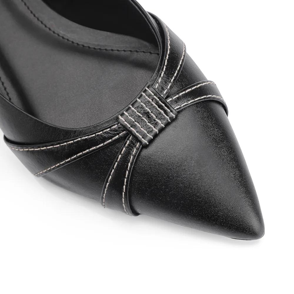 Sapatilha Couro Preto - imagem 6