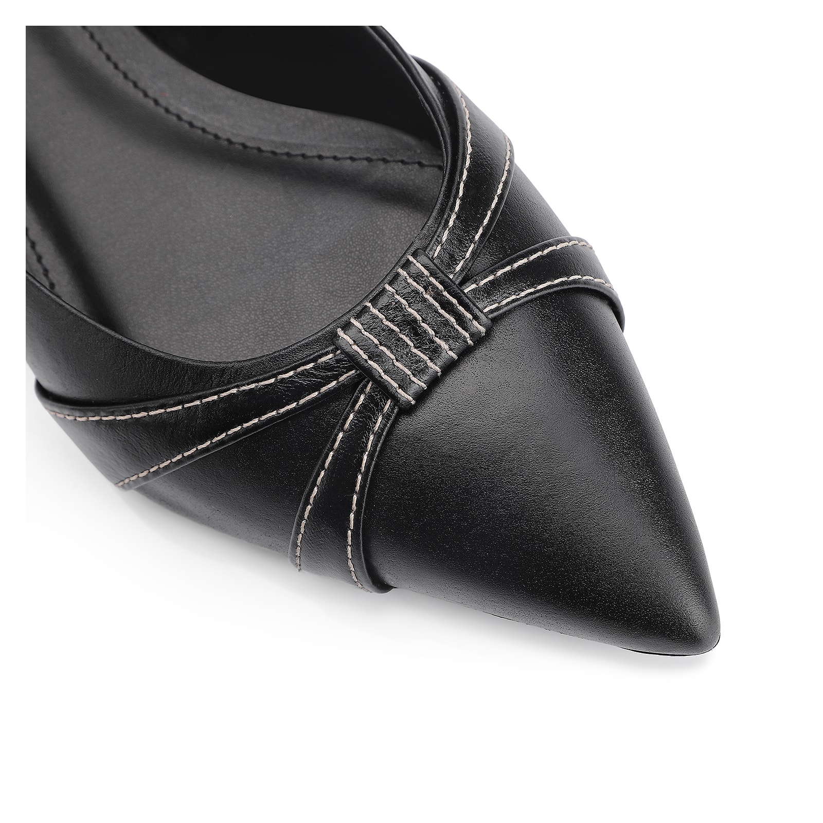 Sapatilha Couro Preto