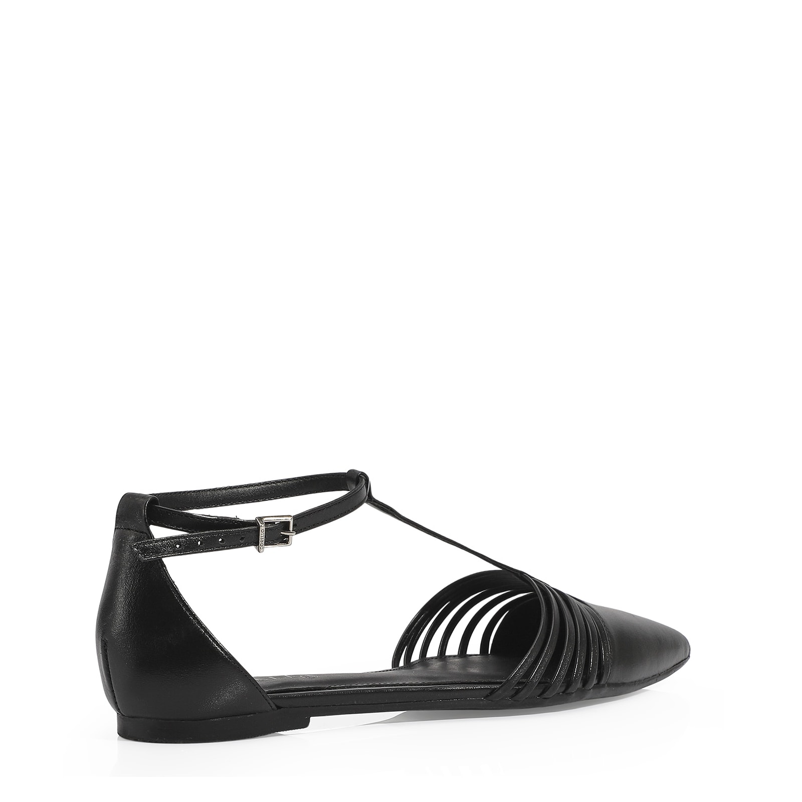 Sapatilha Couro Preto