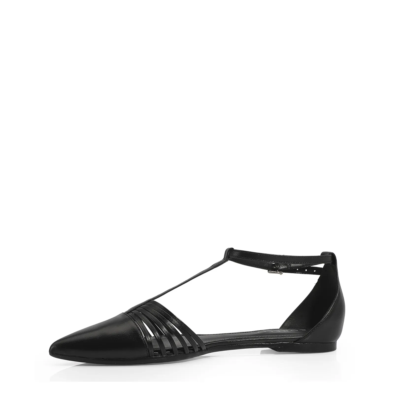 Sapatilha Couro Preto