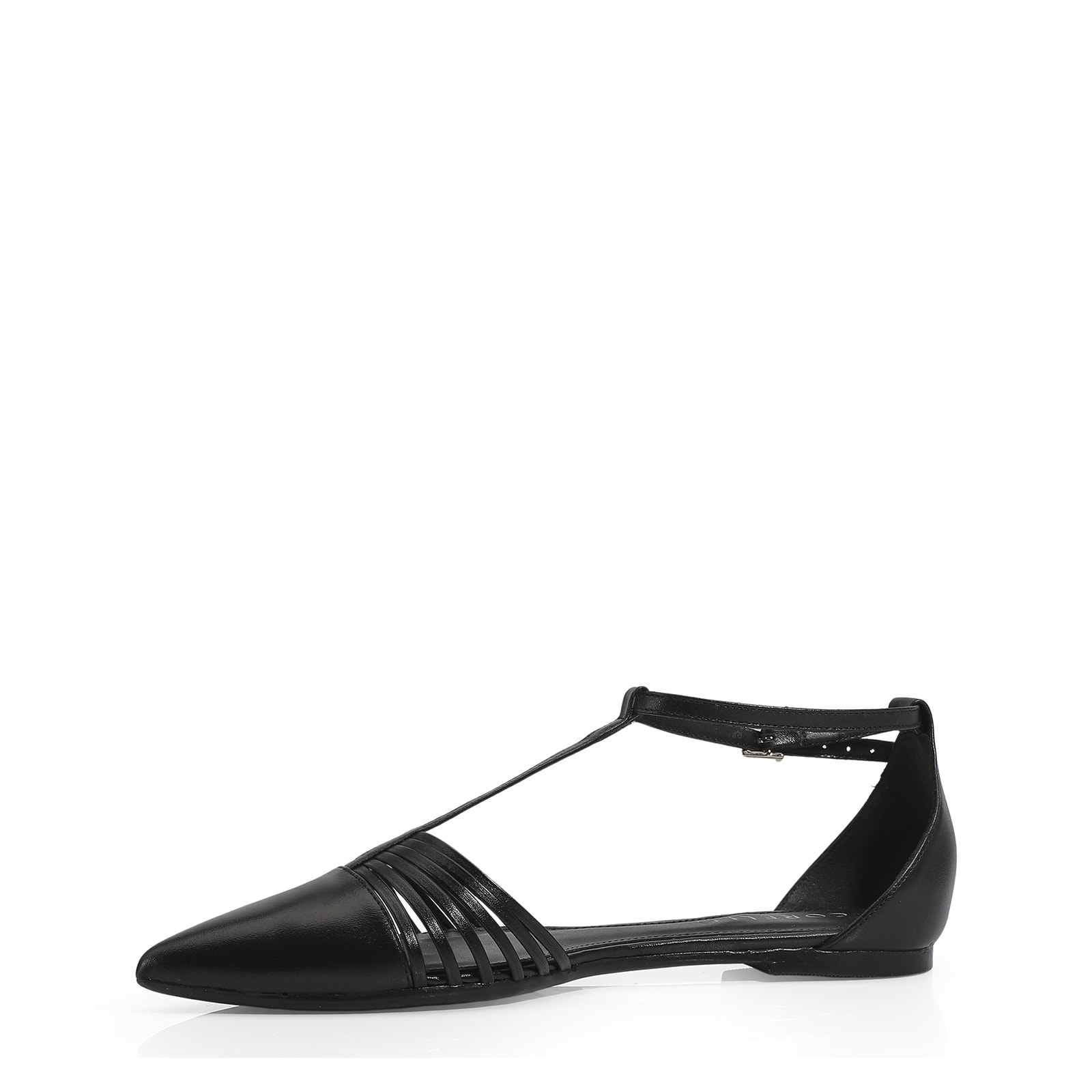 Sapatilha Couro Preto