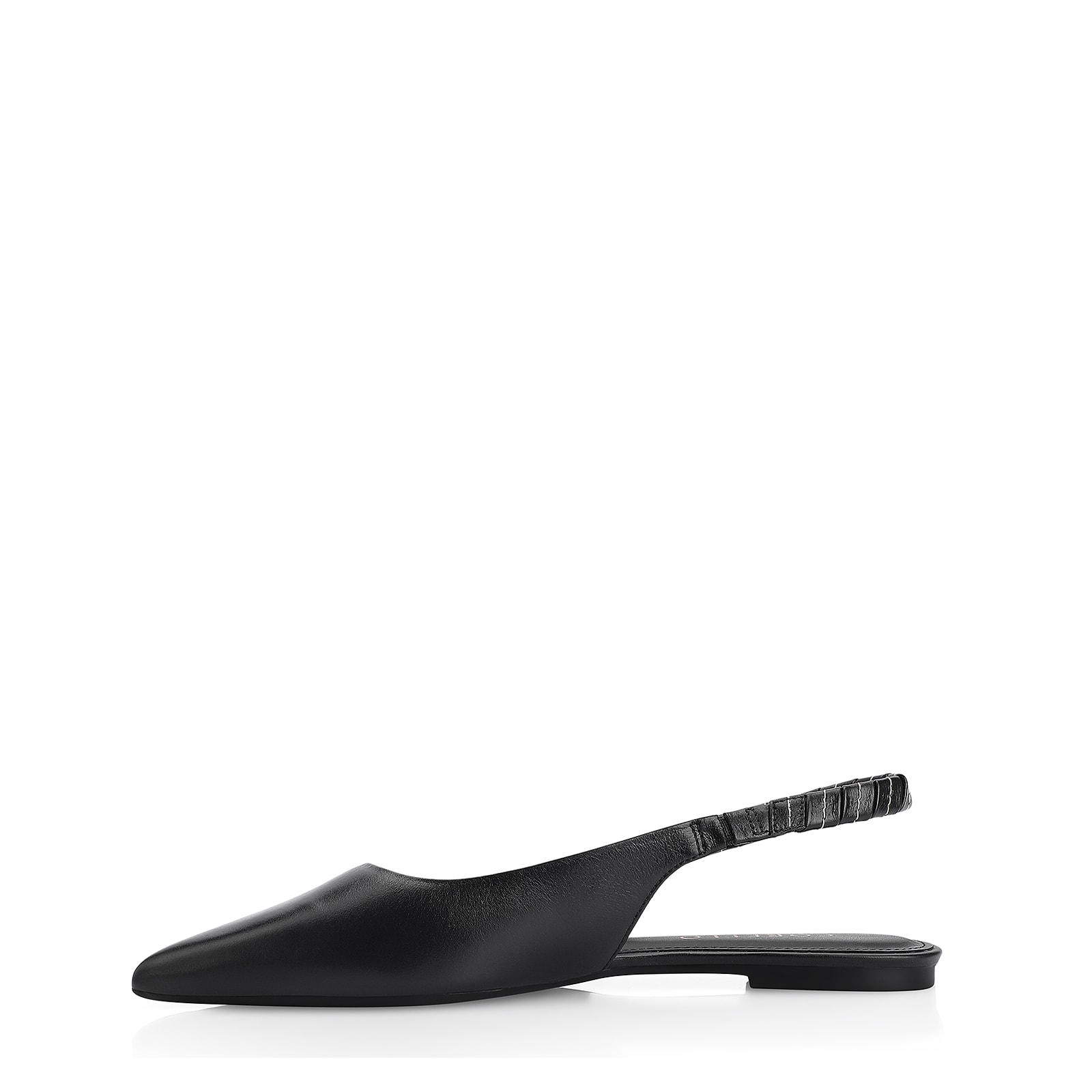 Sapatilha Couro Preto