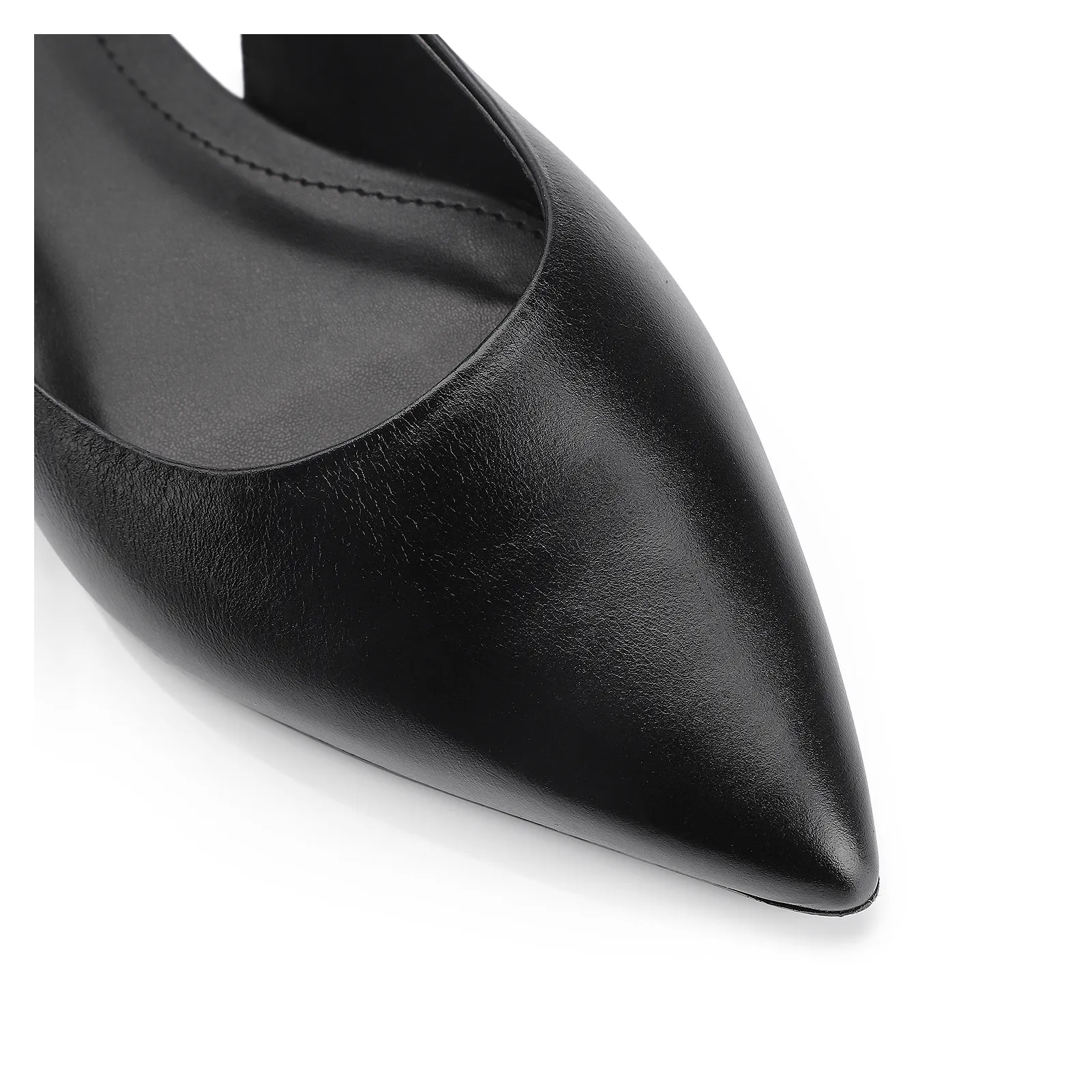 Sapatilha Couro Preto