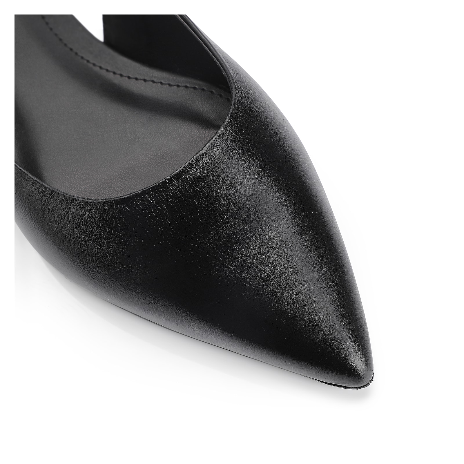 Sapatilha Couro Preto