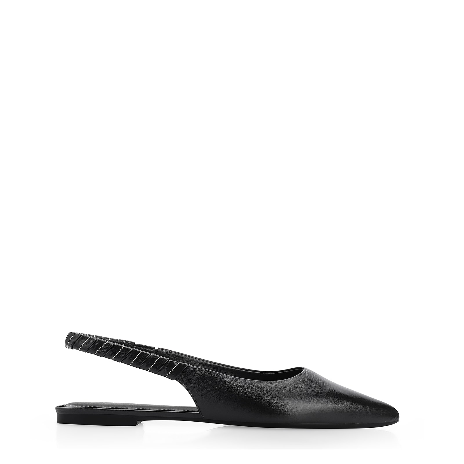 Sapatilha Couro Preto