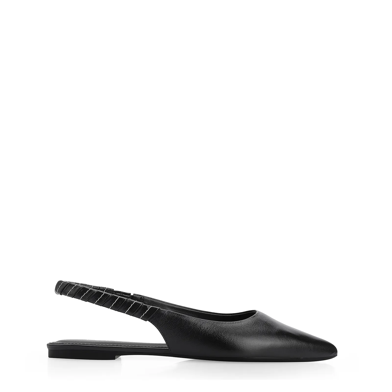 Sapatilha Couro Preto