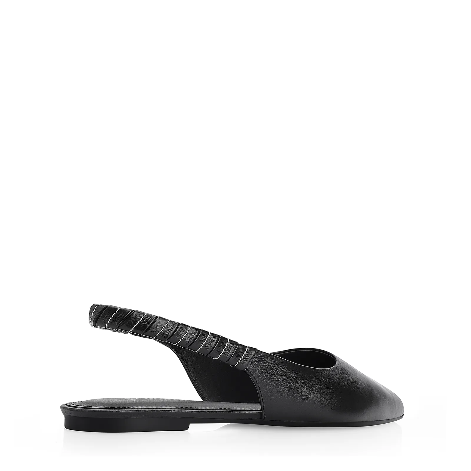 Sapatilha Couro Preto