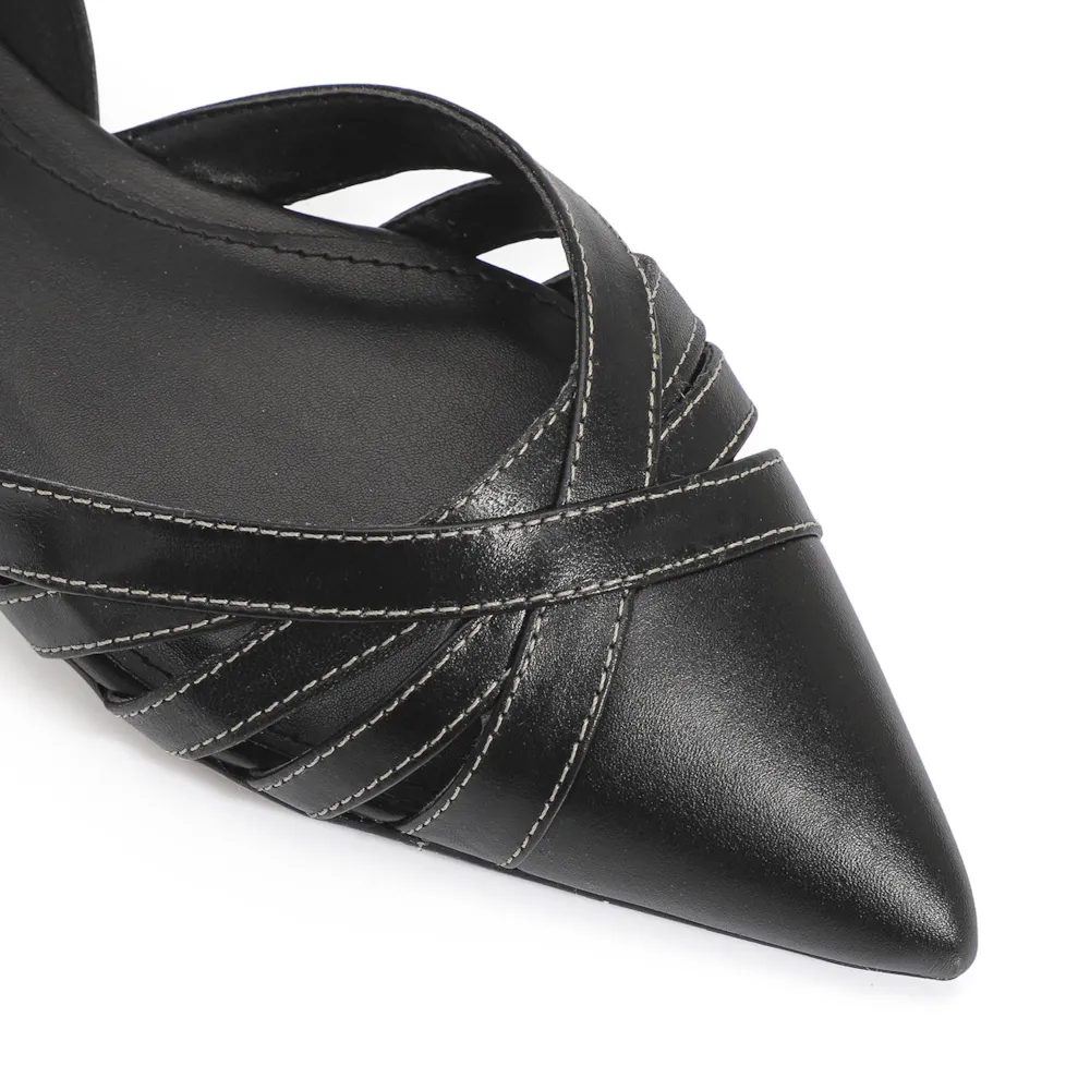 Sapatilha Couro Preto - imagem 6