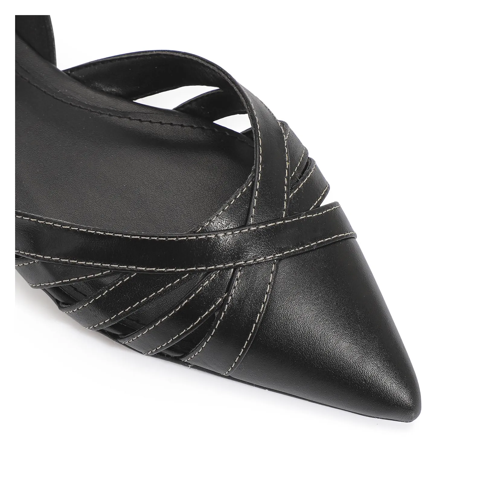 Sapatilha Couro Preto