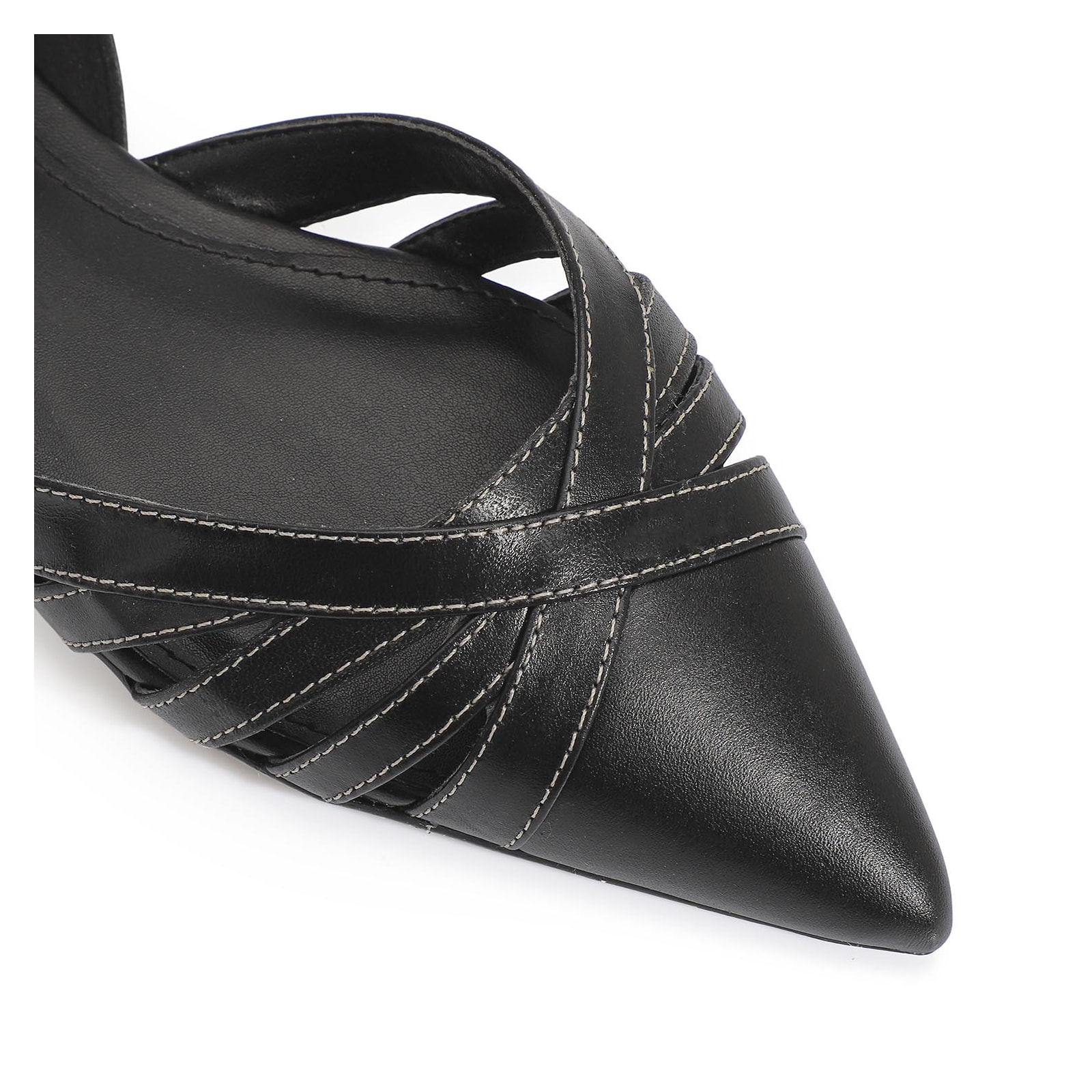 Sapatilha Couro Preto
