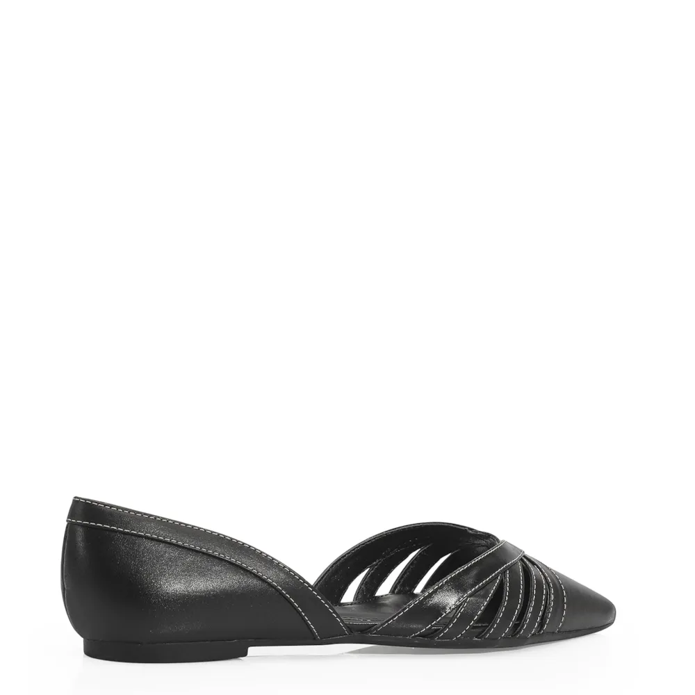 Sapatilha Couro Preto - imagem 3
