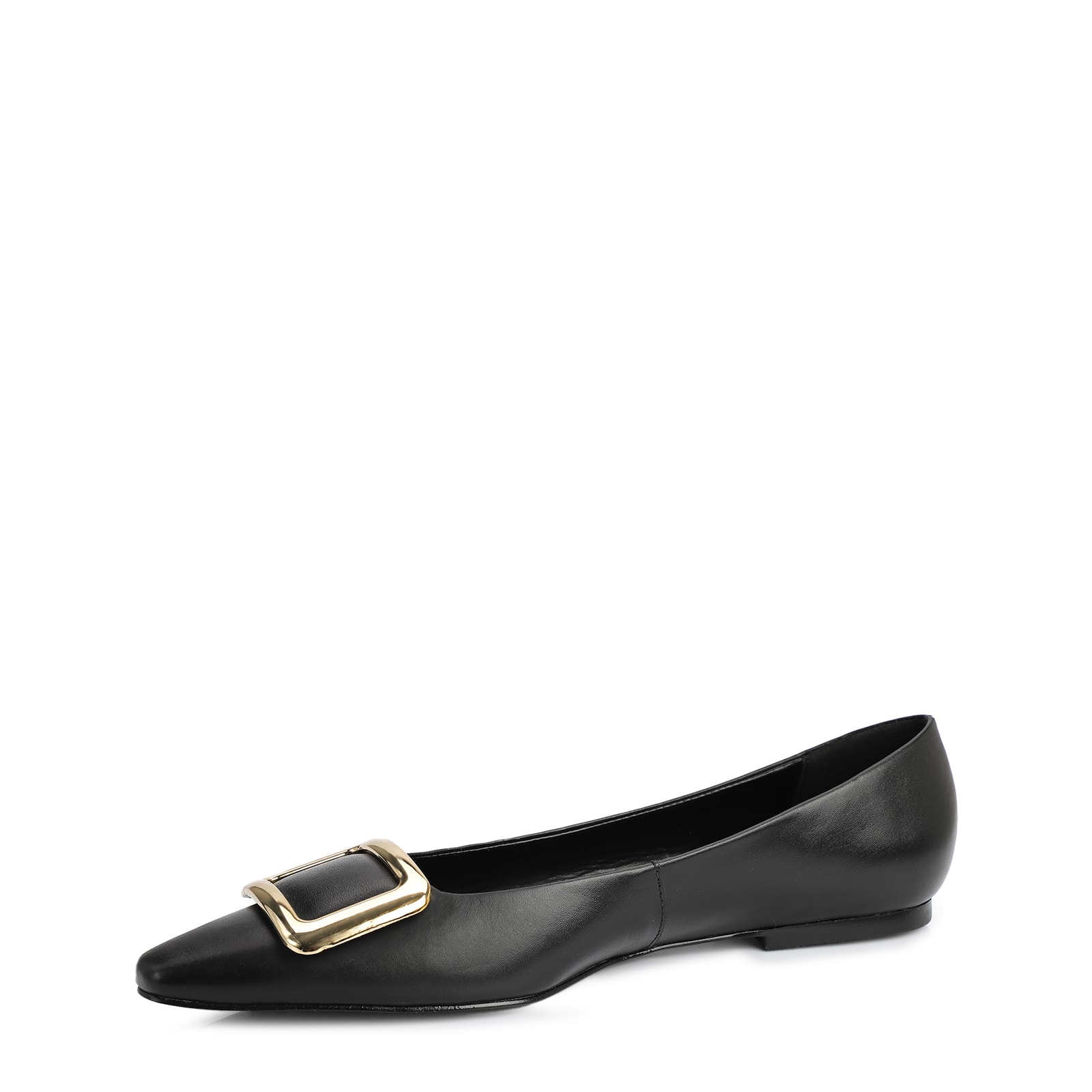 Sapatilha Couro Preto