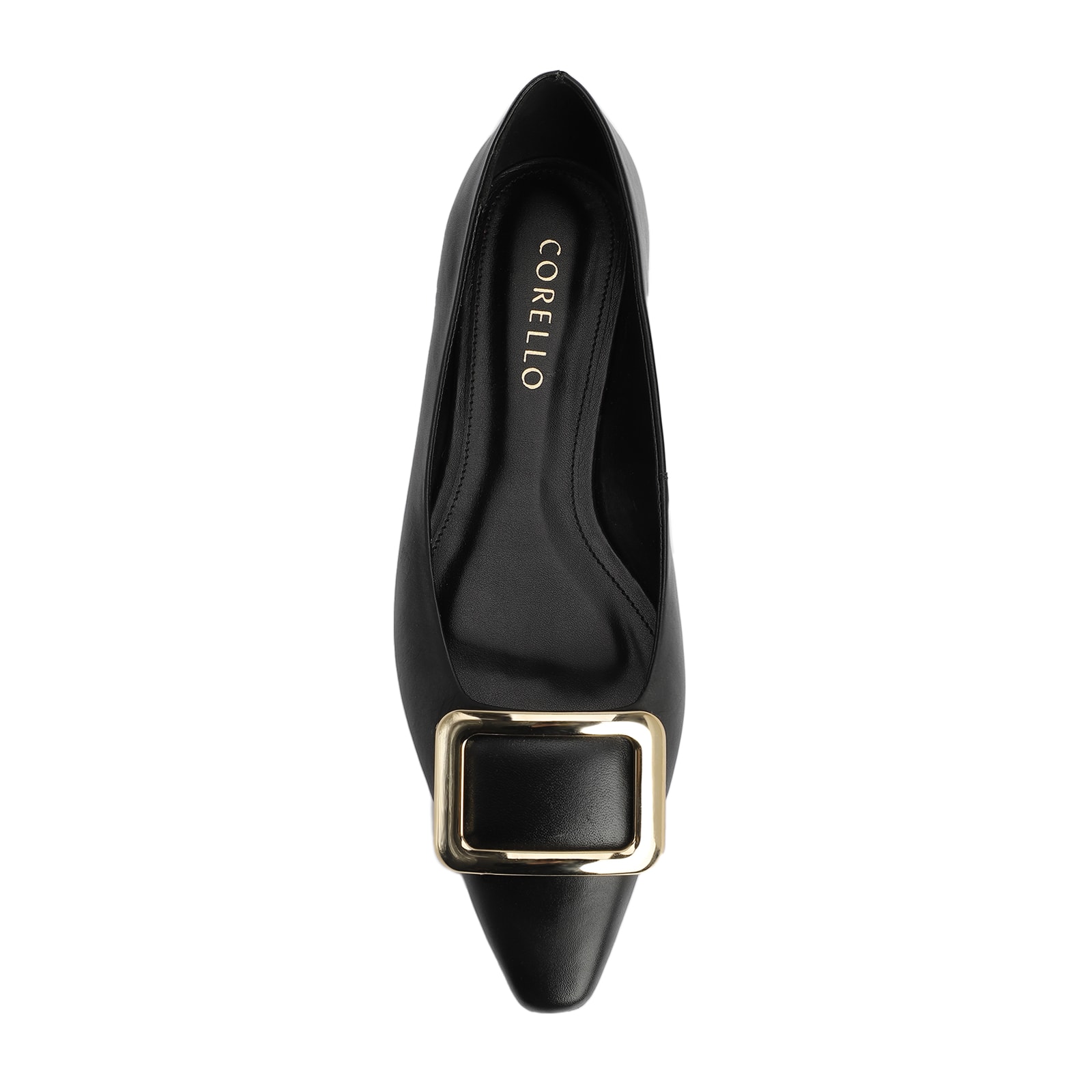 Sapatilha Couro Preto