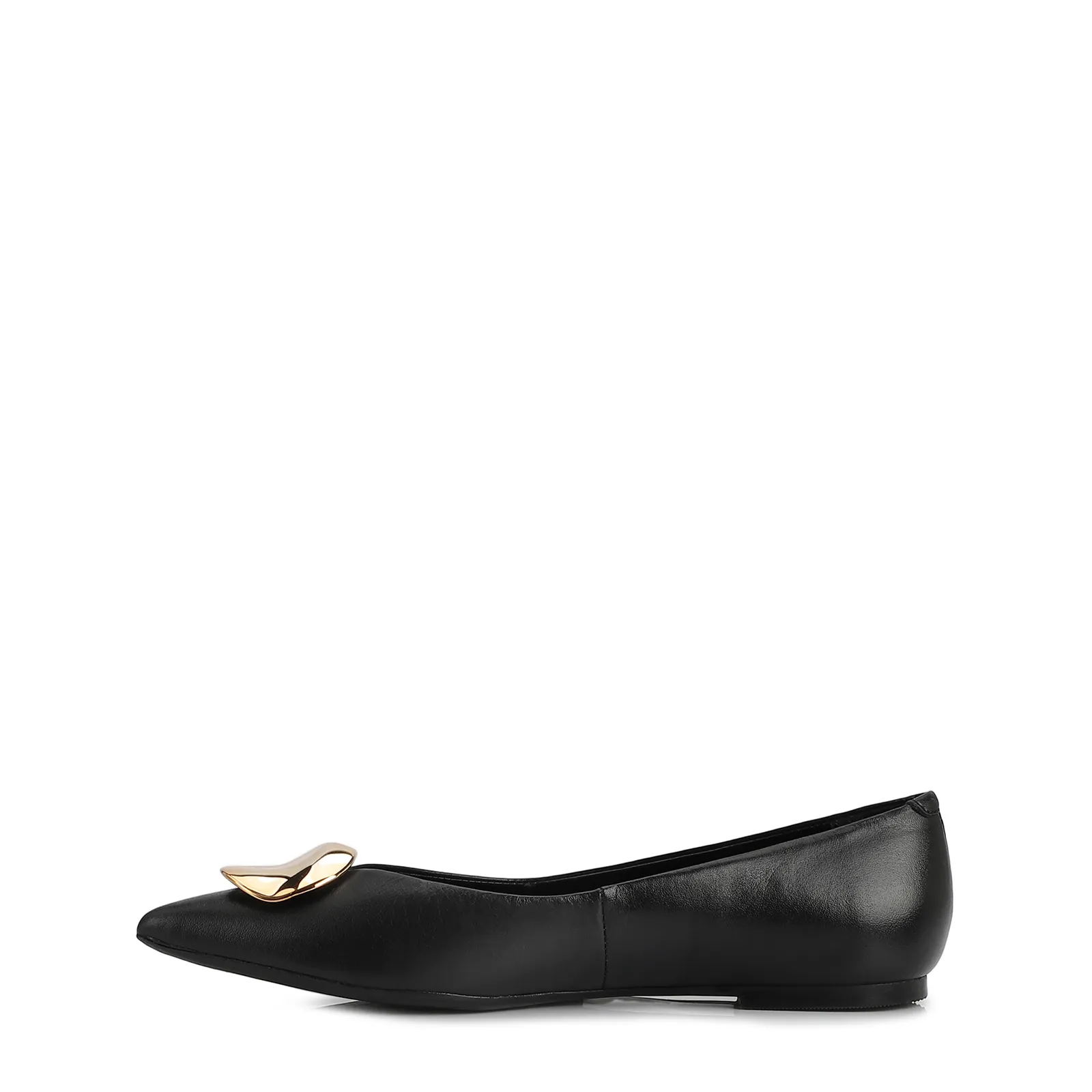 Sapatilha Couro Preto