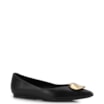 Sapatilha Couro Preto - imagem 1