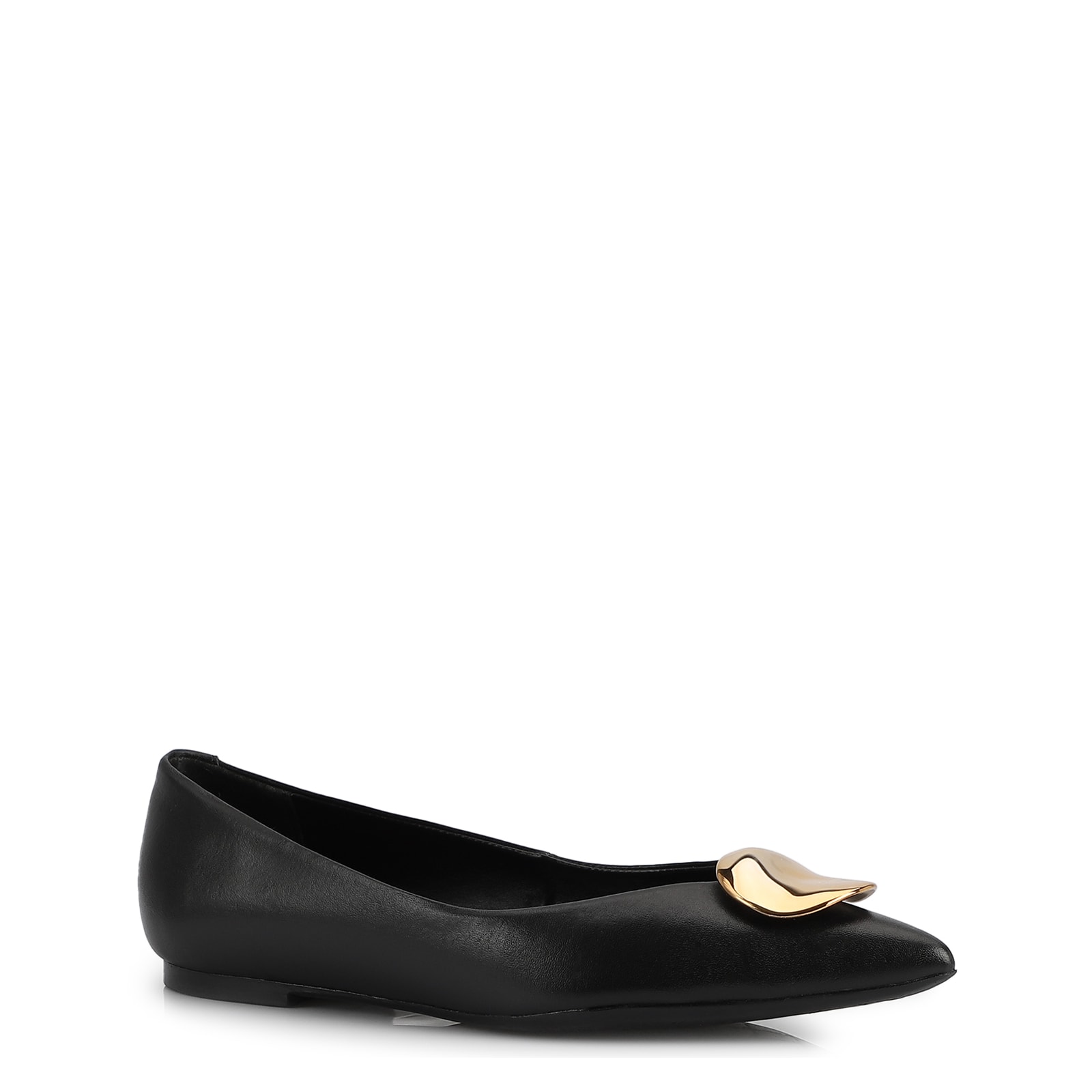 Sapatilha Couro Preto
