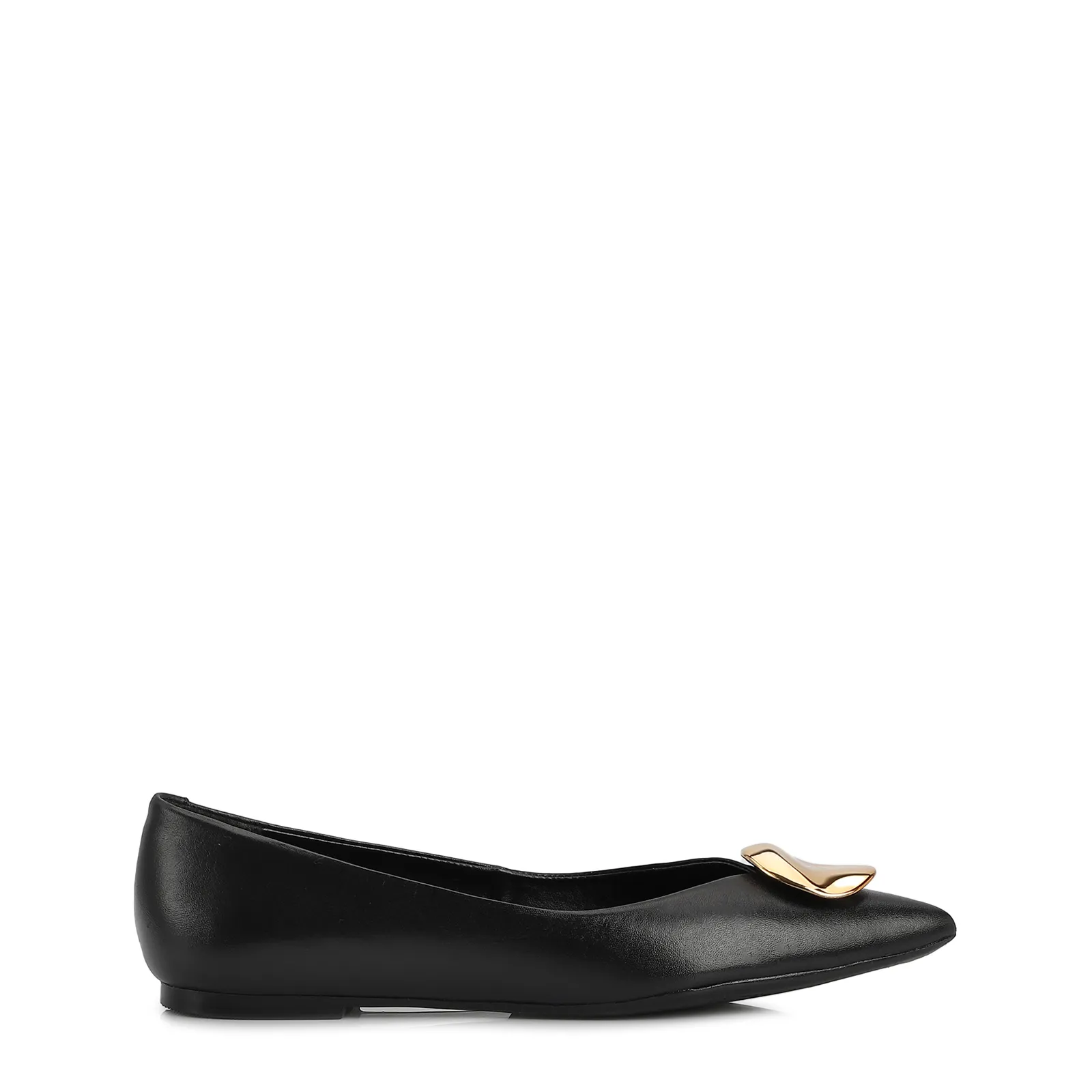 Sapatilha Couro Preto