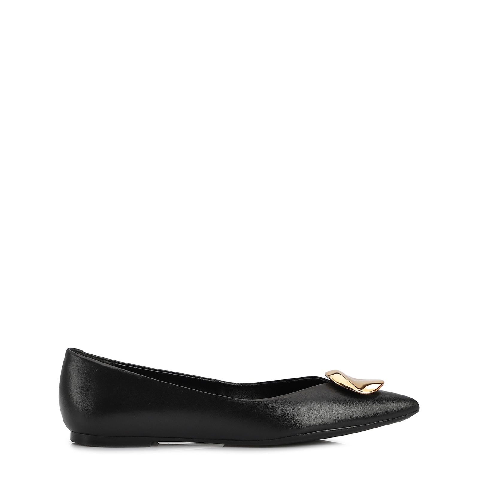 Sapatilha Couro Preto
