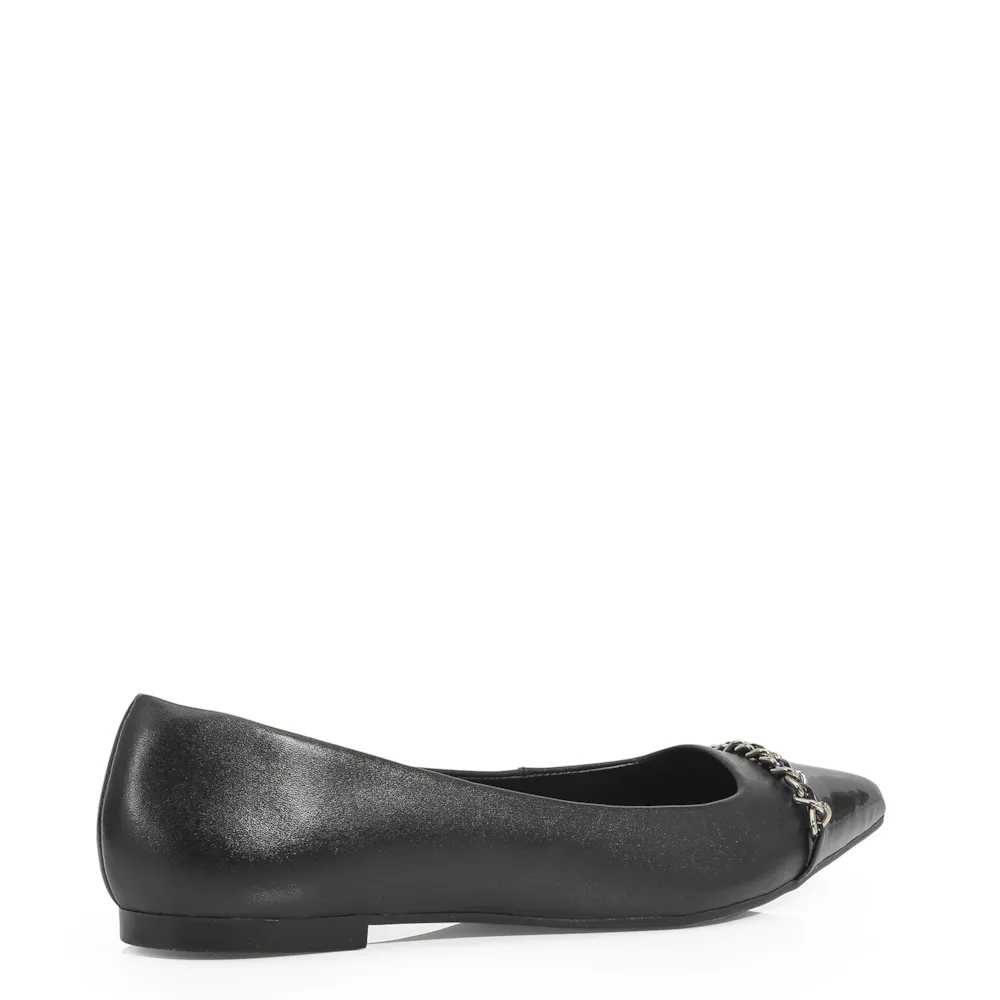Sapatilha Couro Preto - imagem 3