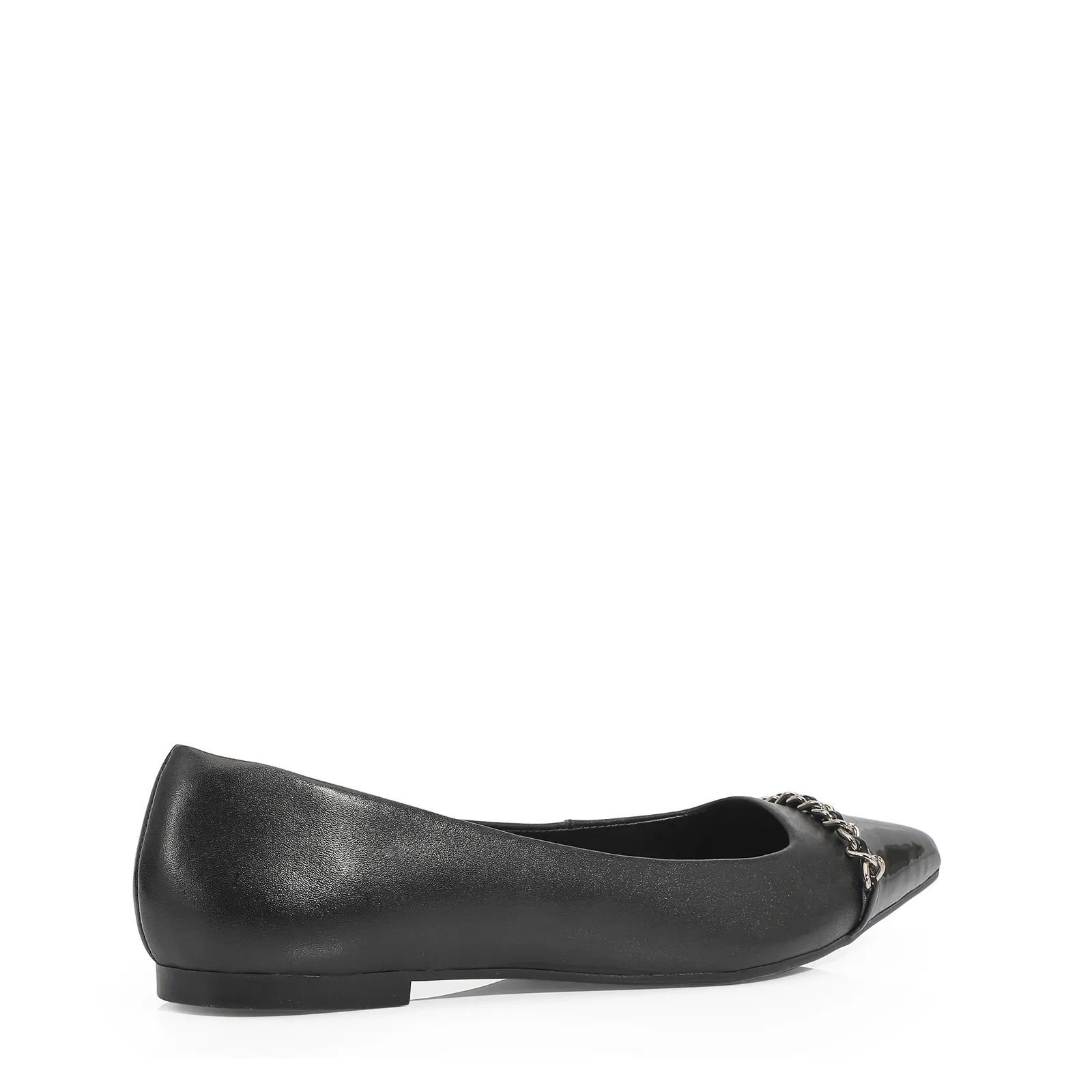 Sapatilha Couro Preto