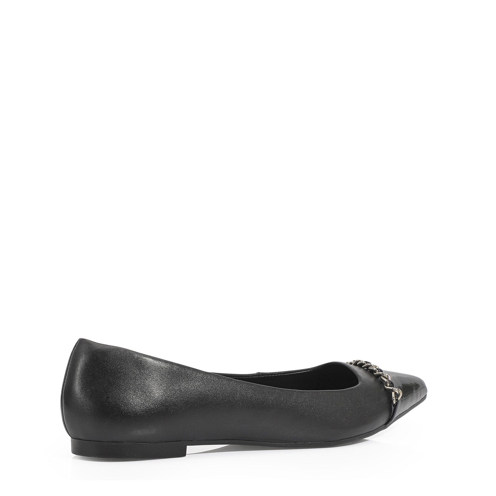 Sapatilha Couro Preto
