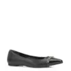 Sapatilha Couro Preto - imagem 1