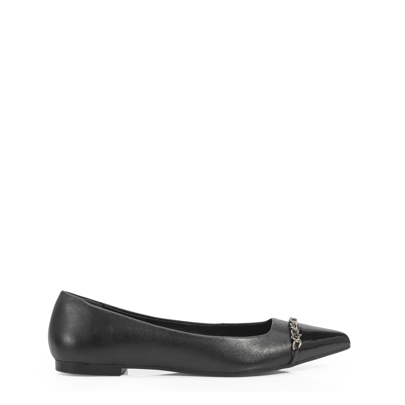 Sapatilha Couro Preto