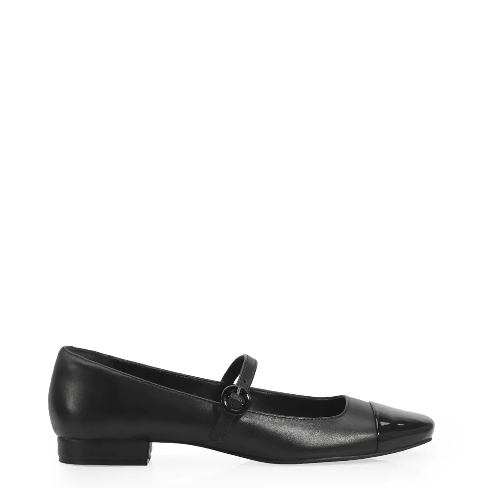 Sapatilha Couro Preto - imagem 2