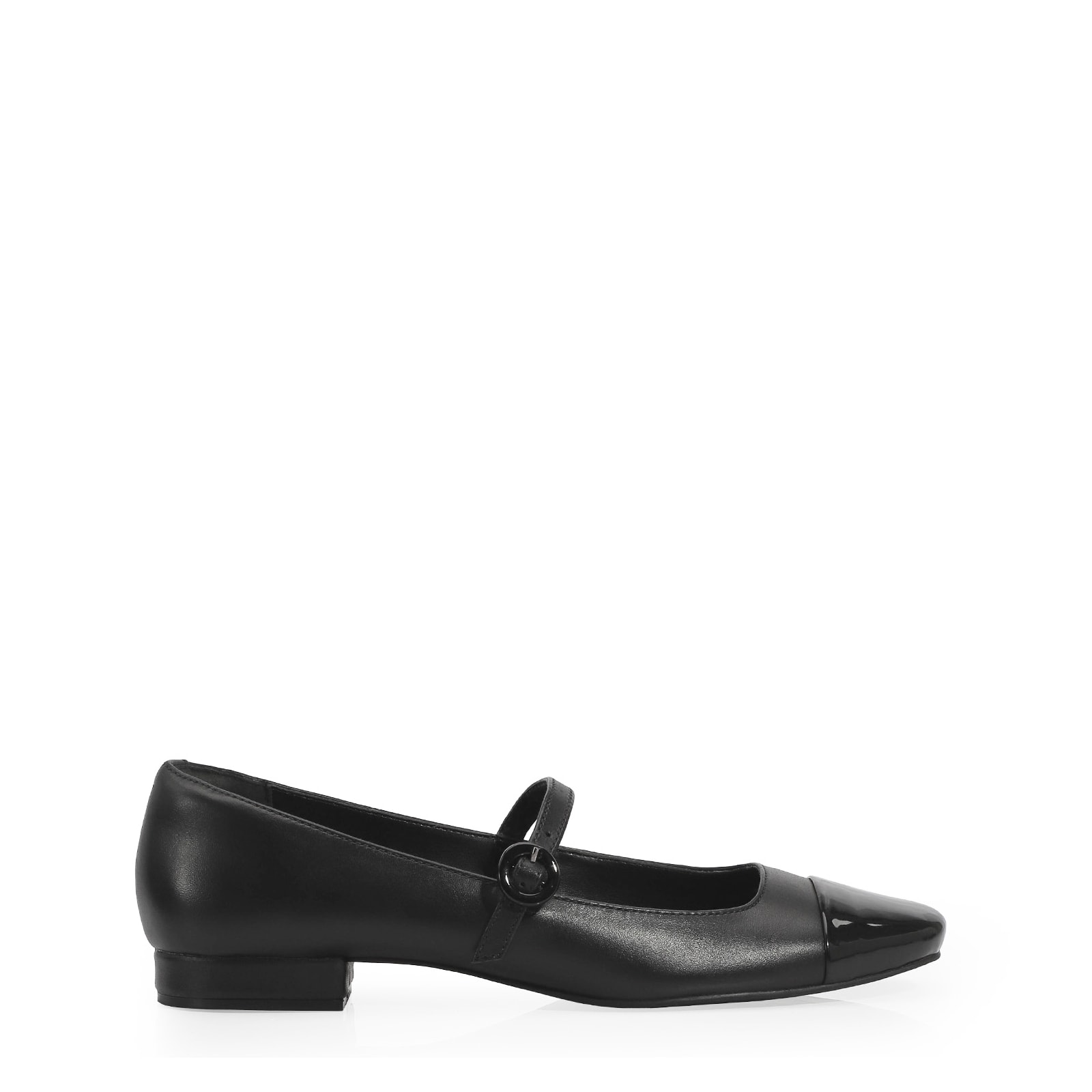 Sapatilha Couro Preto