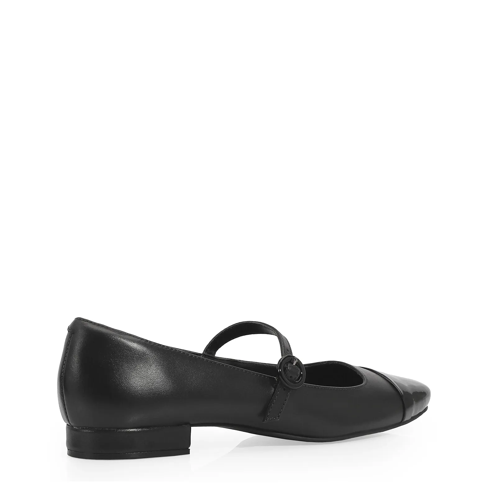 Sapatilha Couro Preto