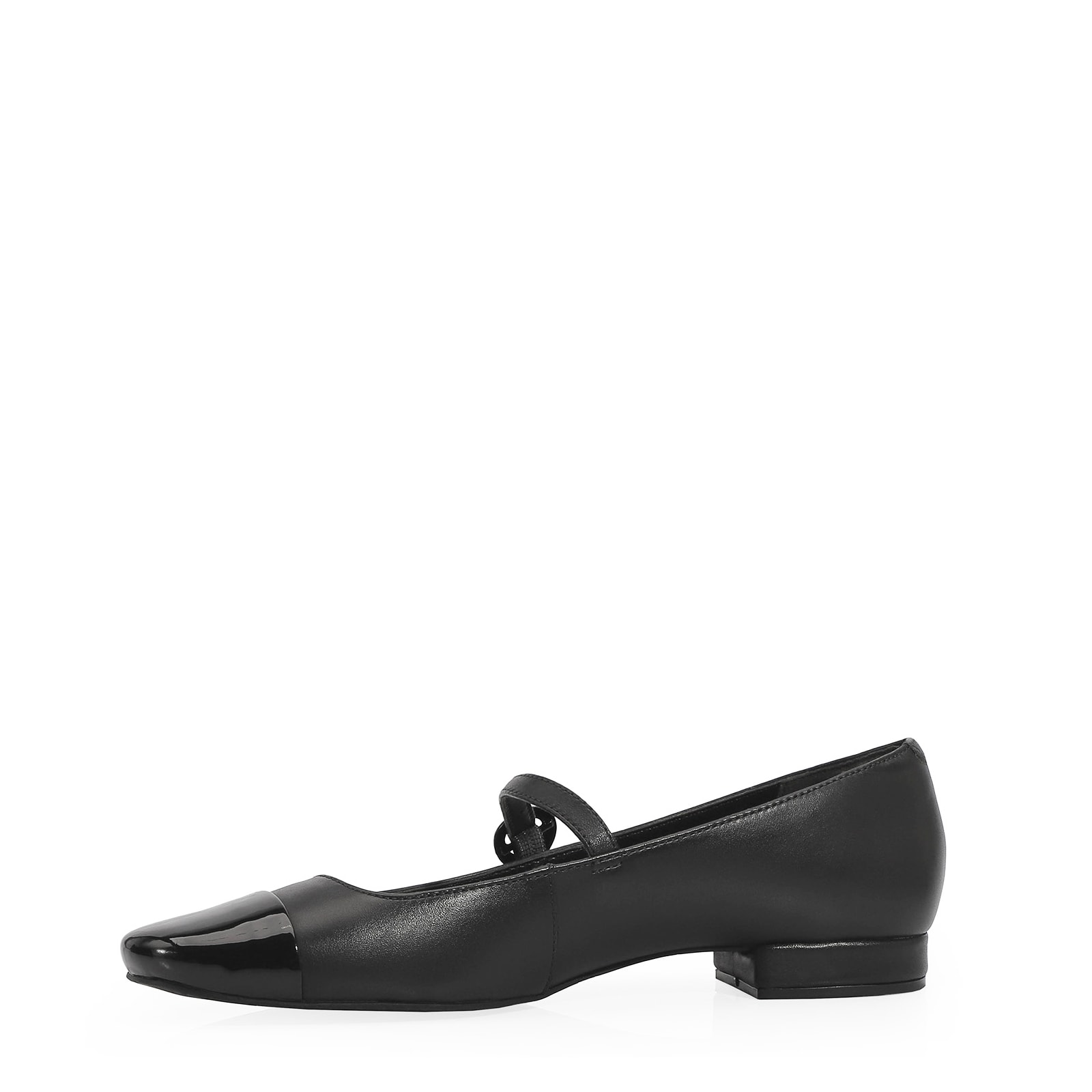 Sapatilha Couro Preto
