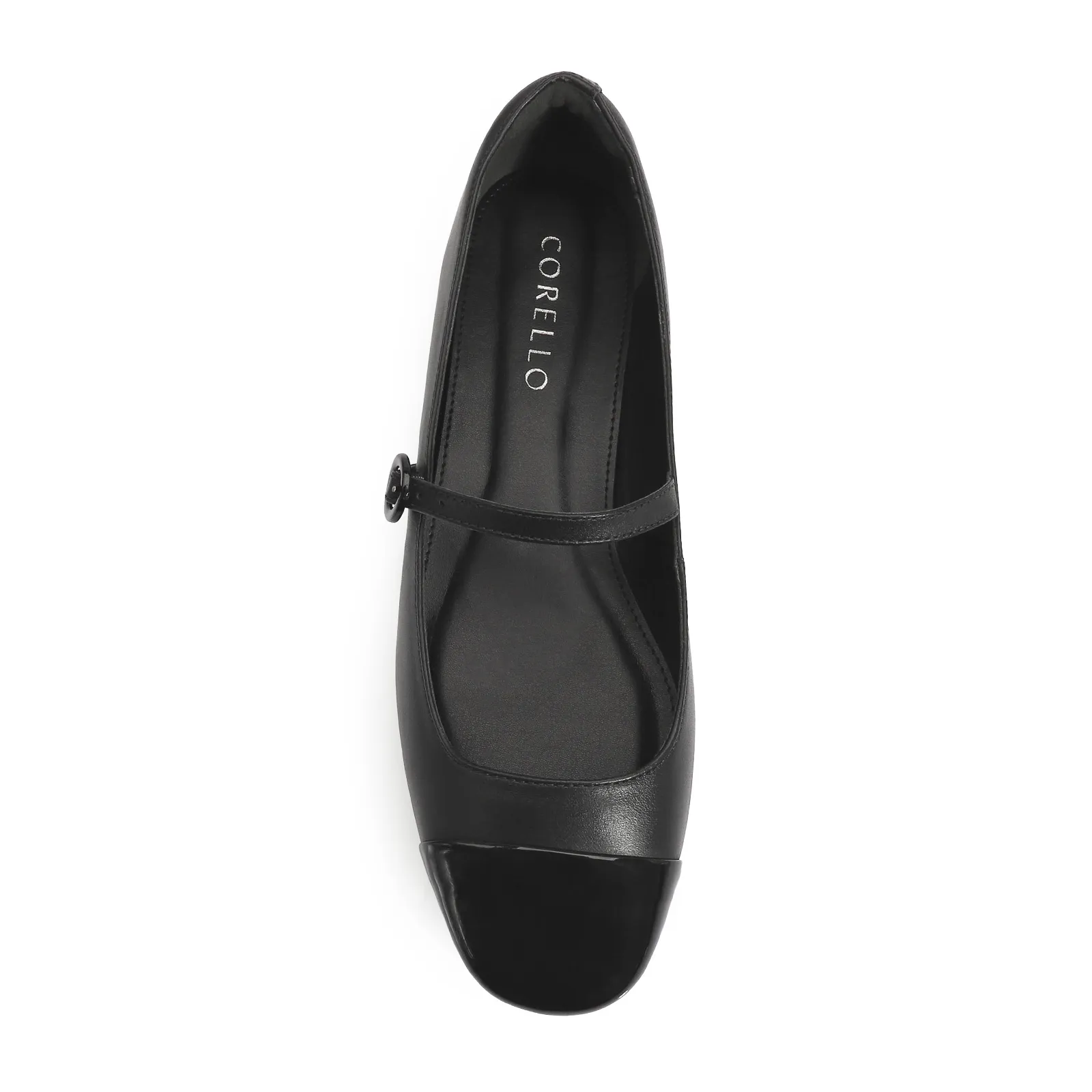 Sapatilha Couro Preto