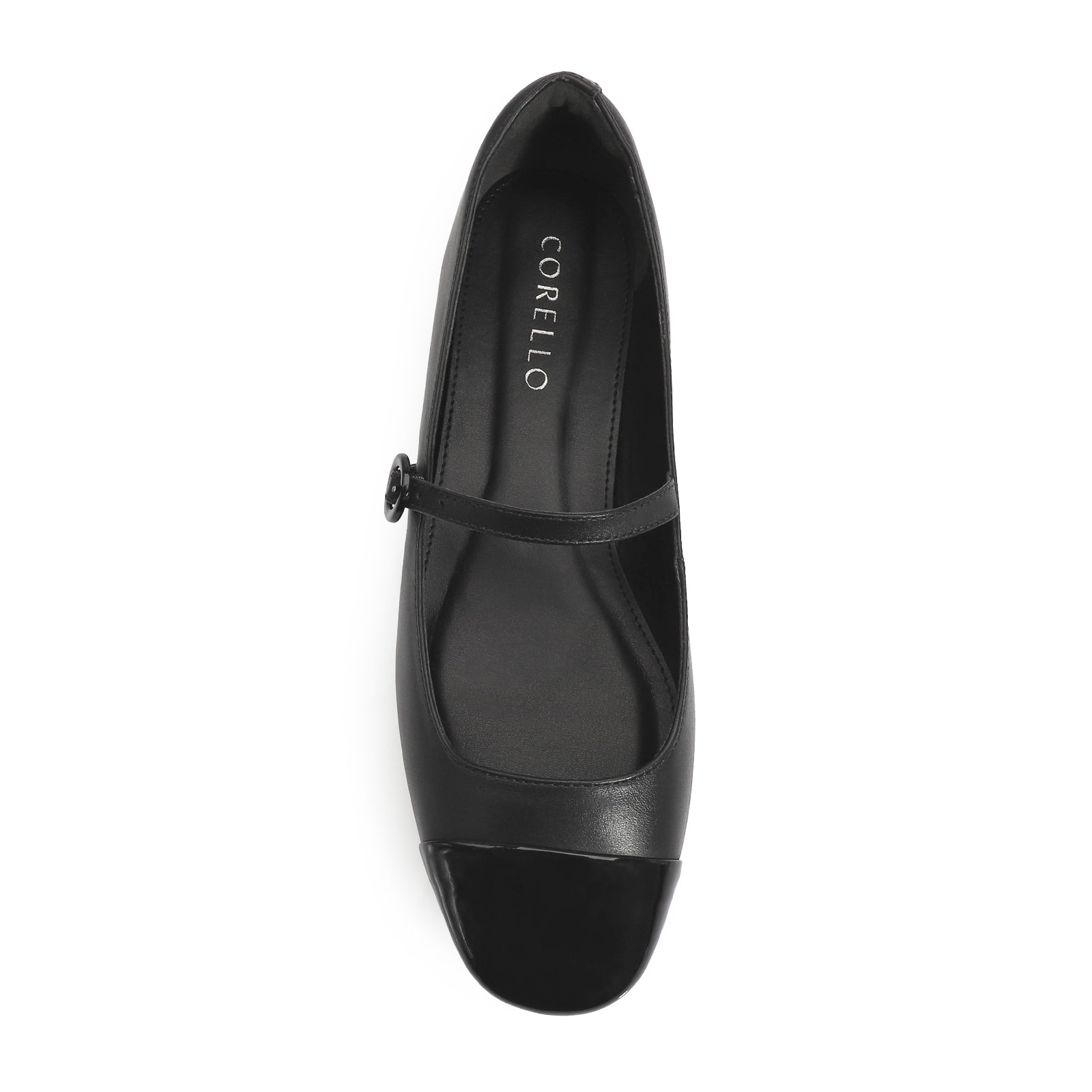 Sapatilha Couro Preto