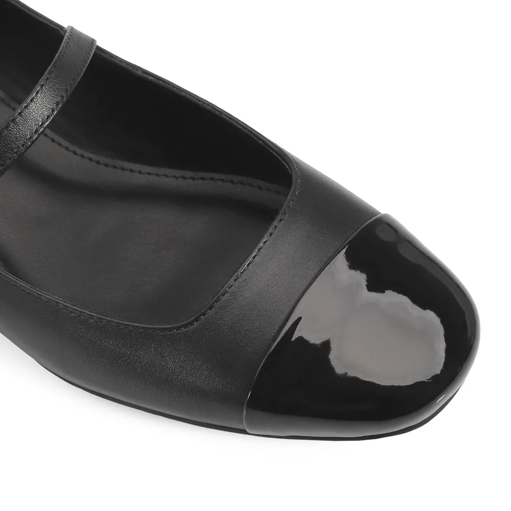 Sapatilha Couro Preto - imagem 6