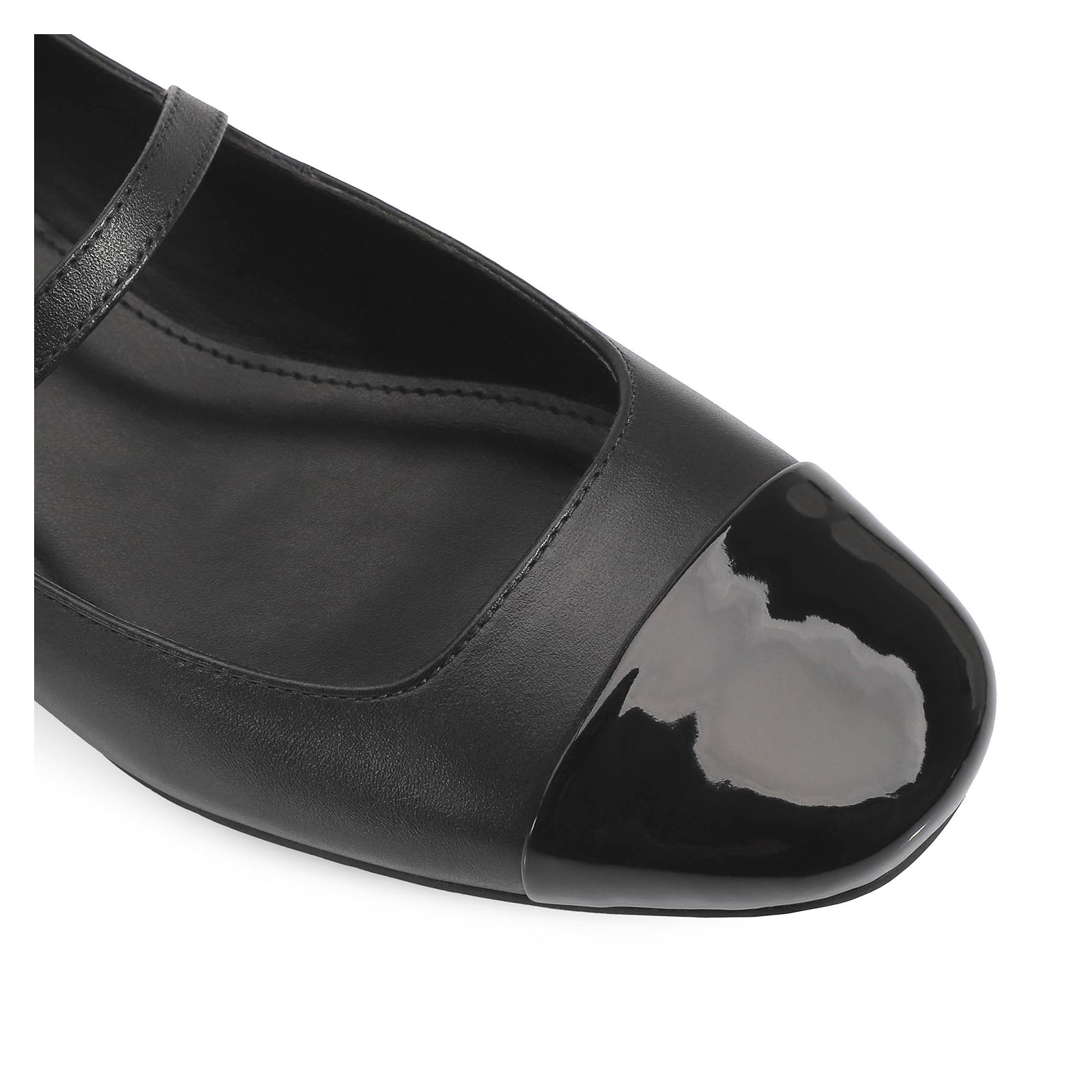 Sapatilha Couro Preto