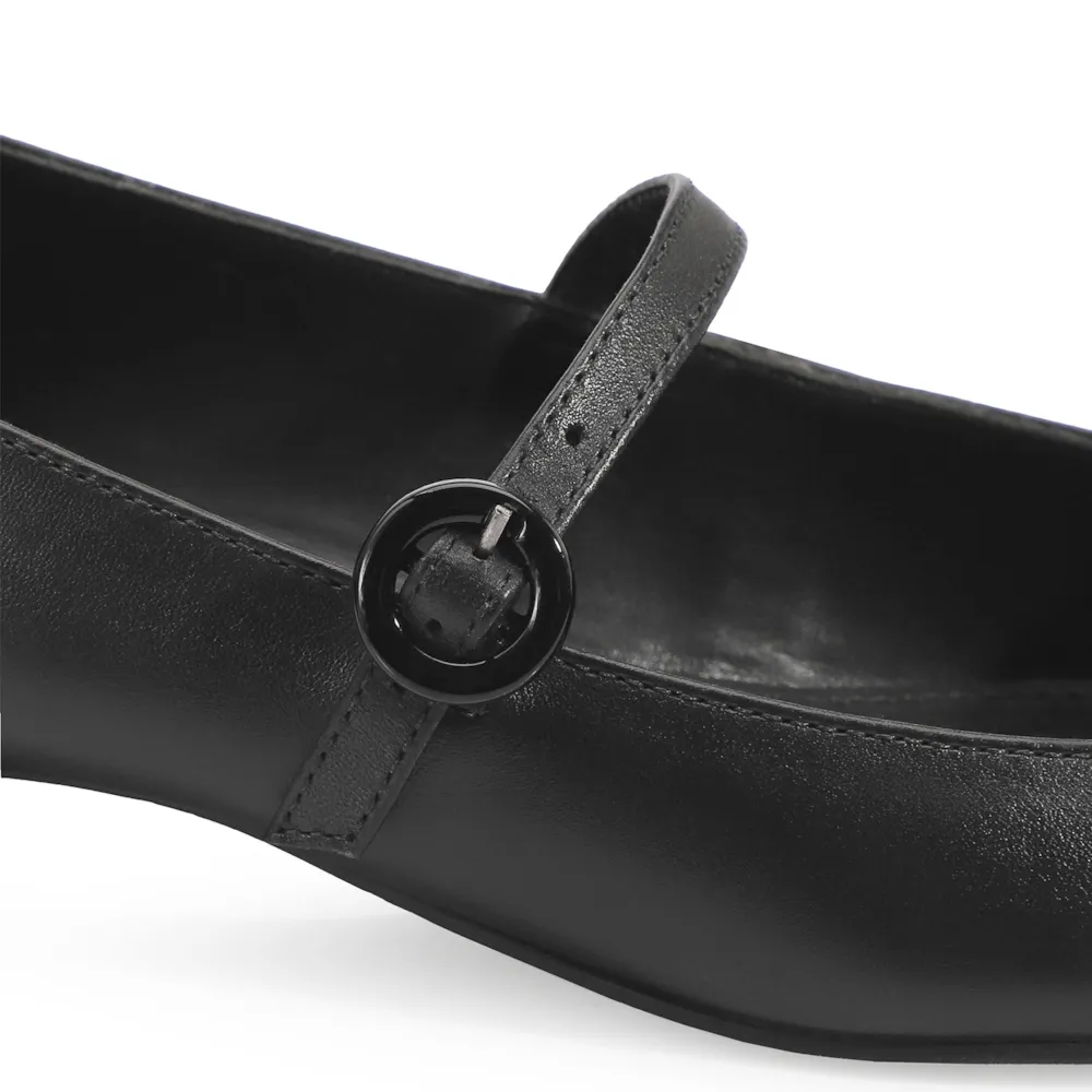 Sapatilha Couro Preto - imagem 7