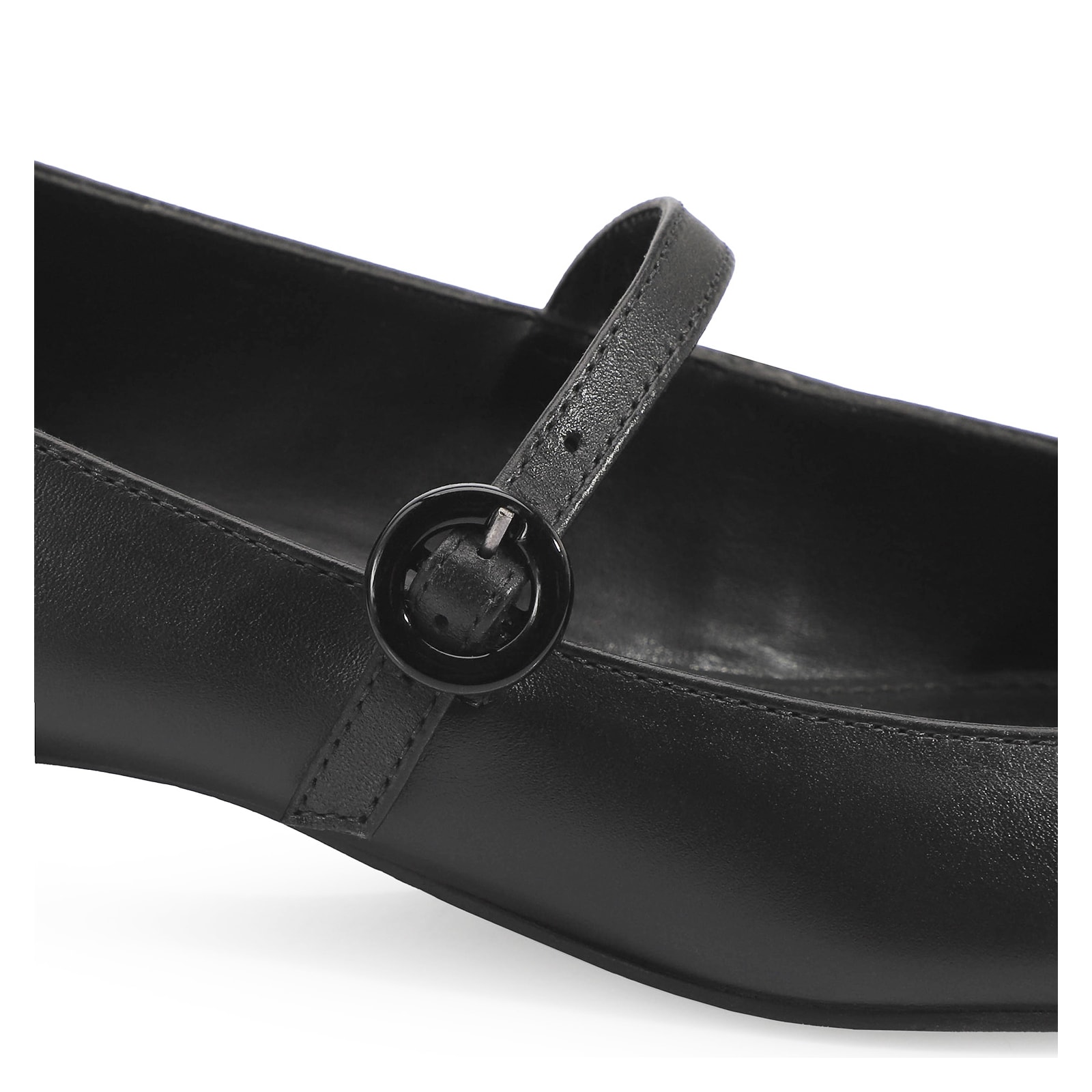 Sapatilha Couro Preto