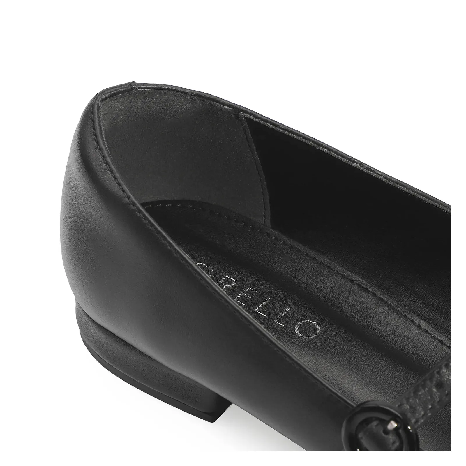 Sapatilha Couro Preto