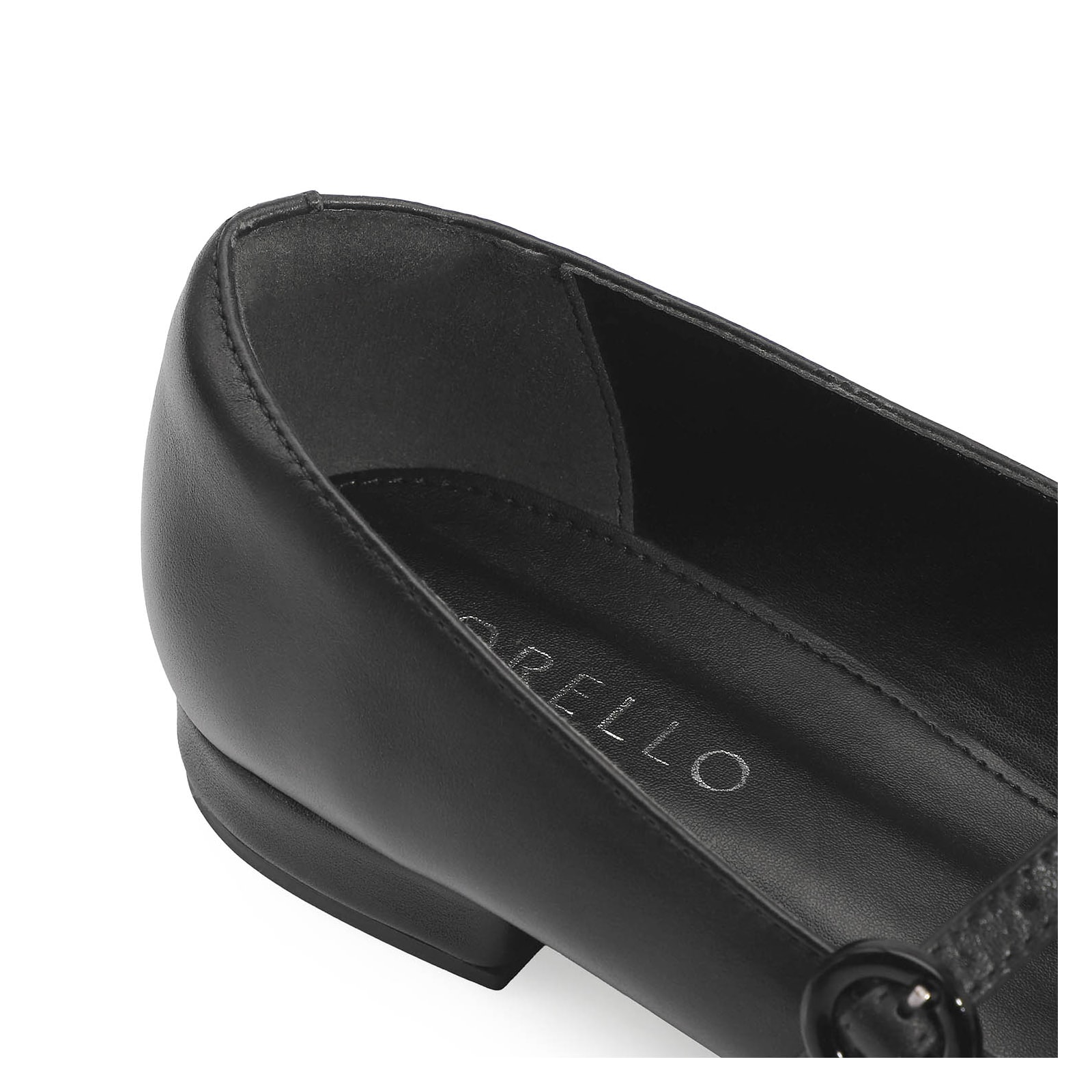 Sapatilha Couro Preto
