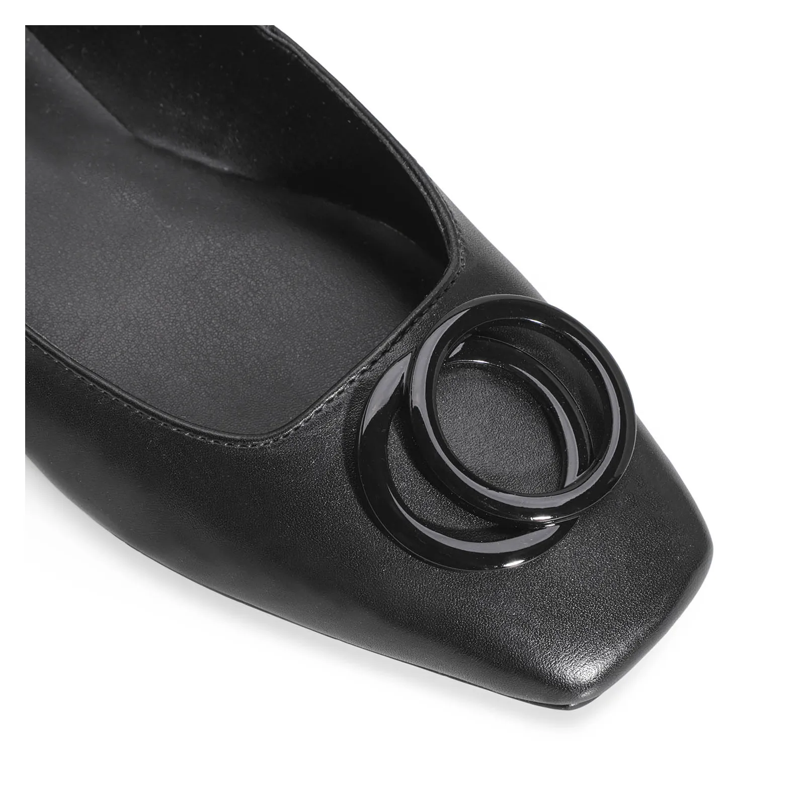 Sapatilha Couro Preto
