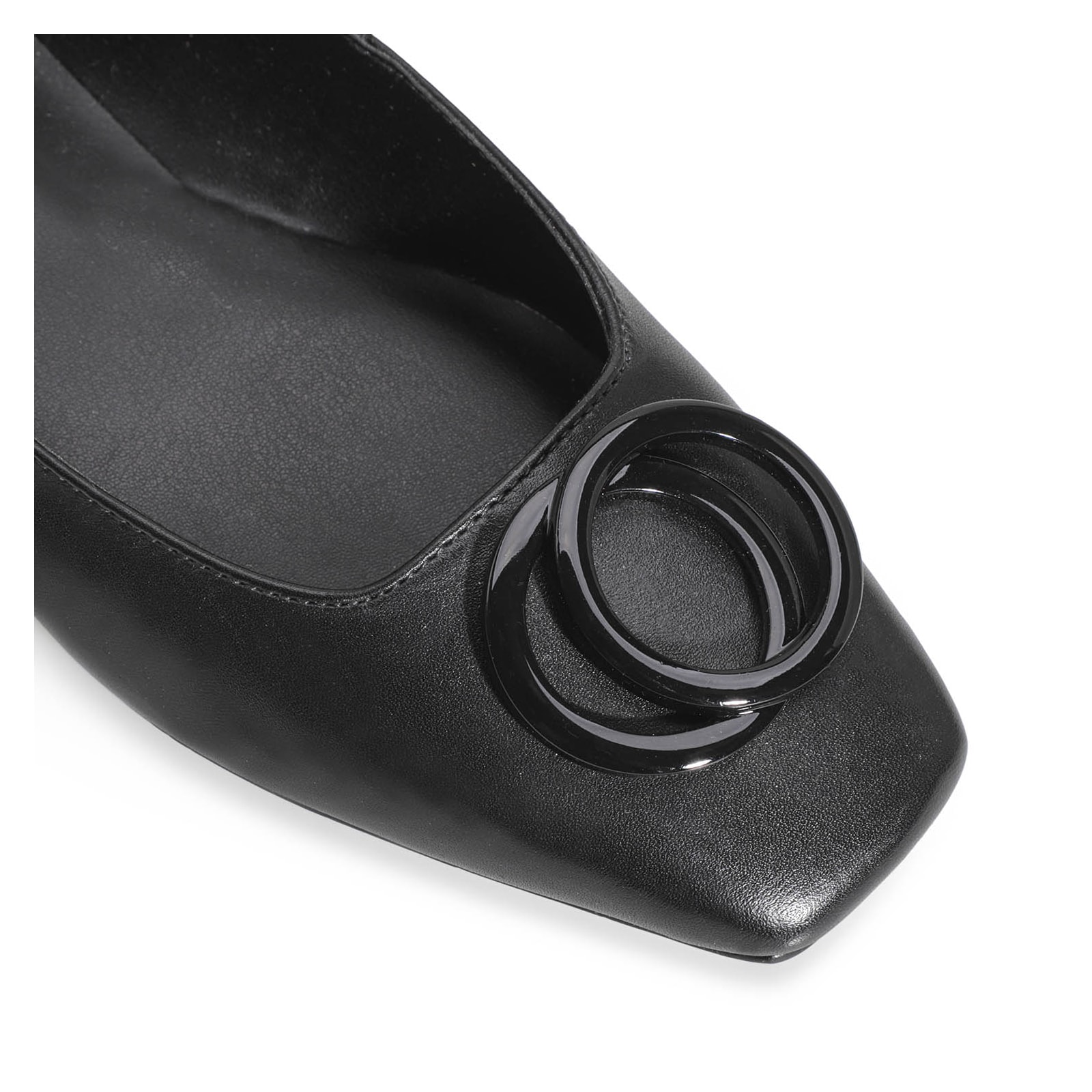 Sapatilha Couro Preto