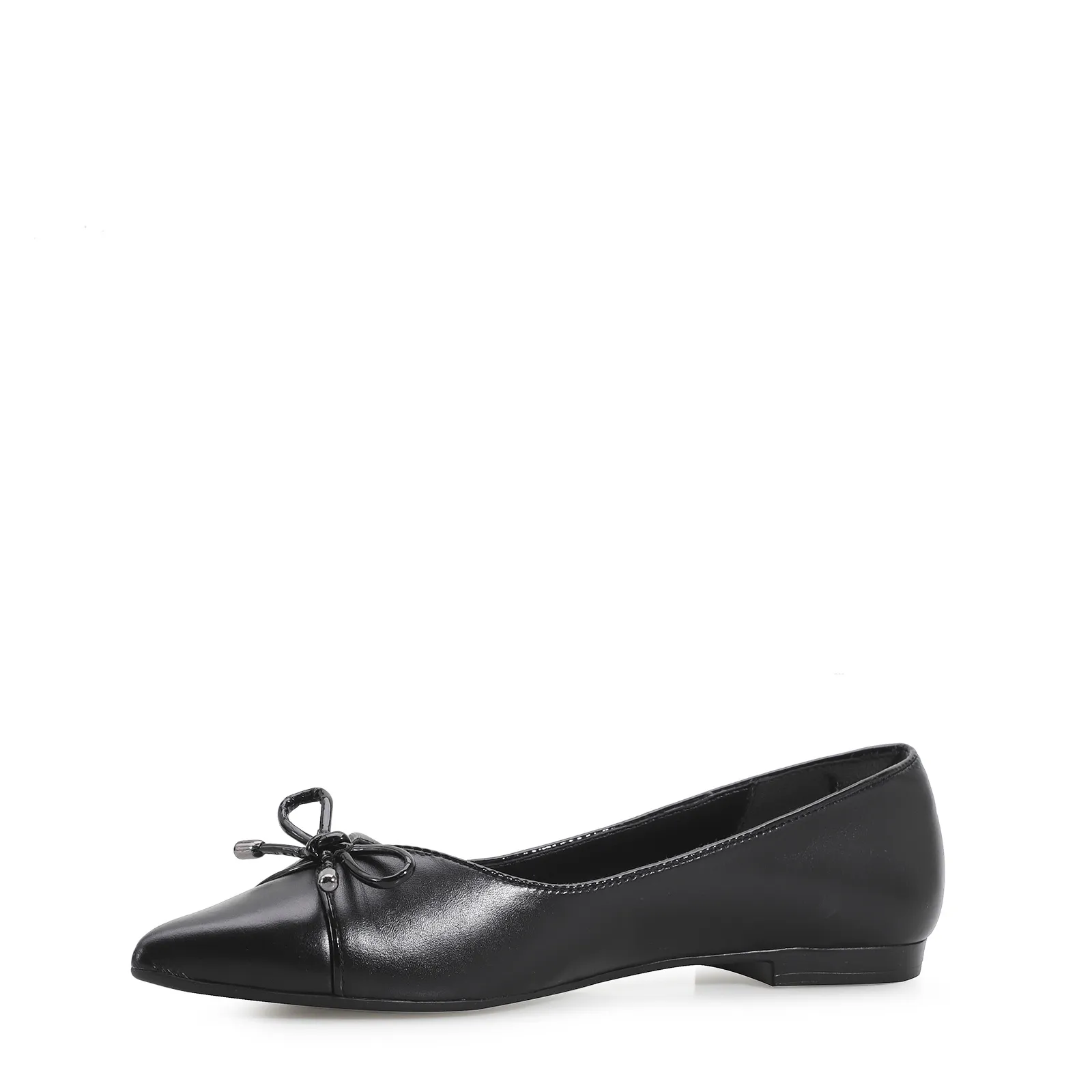 Sapatilha Couro Preto