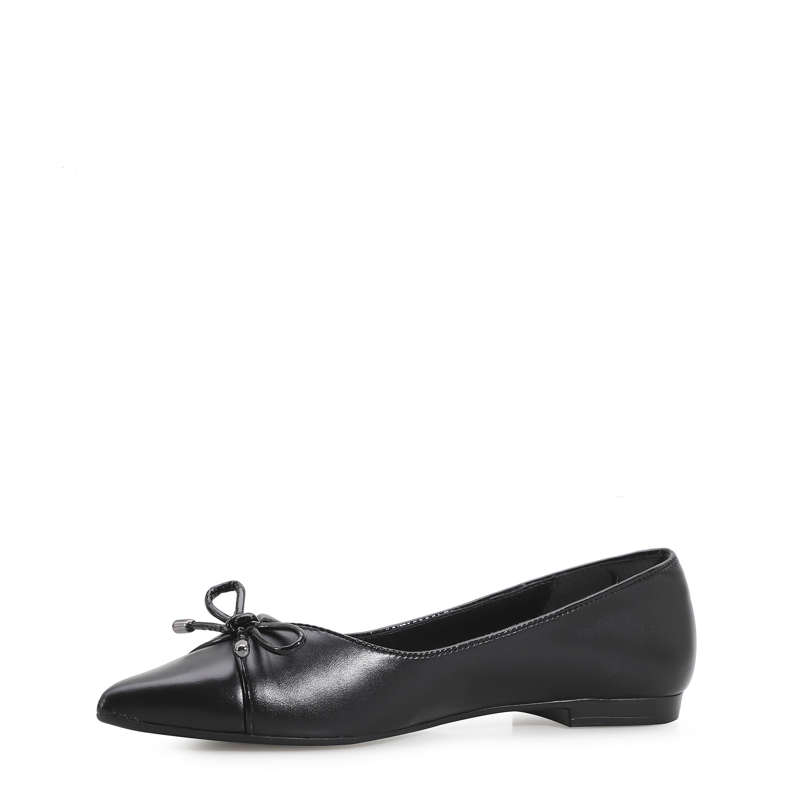 Sapatilha Couro Preto