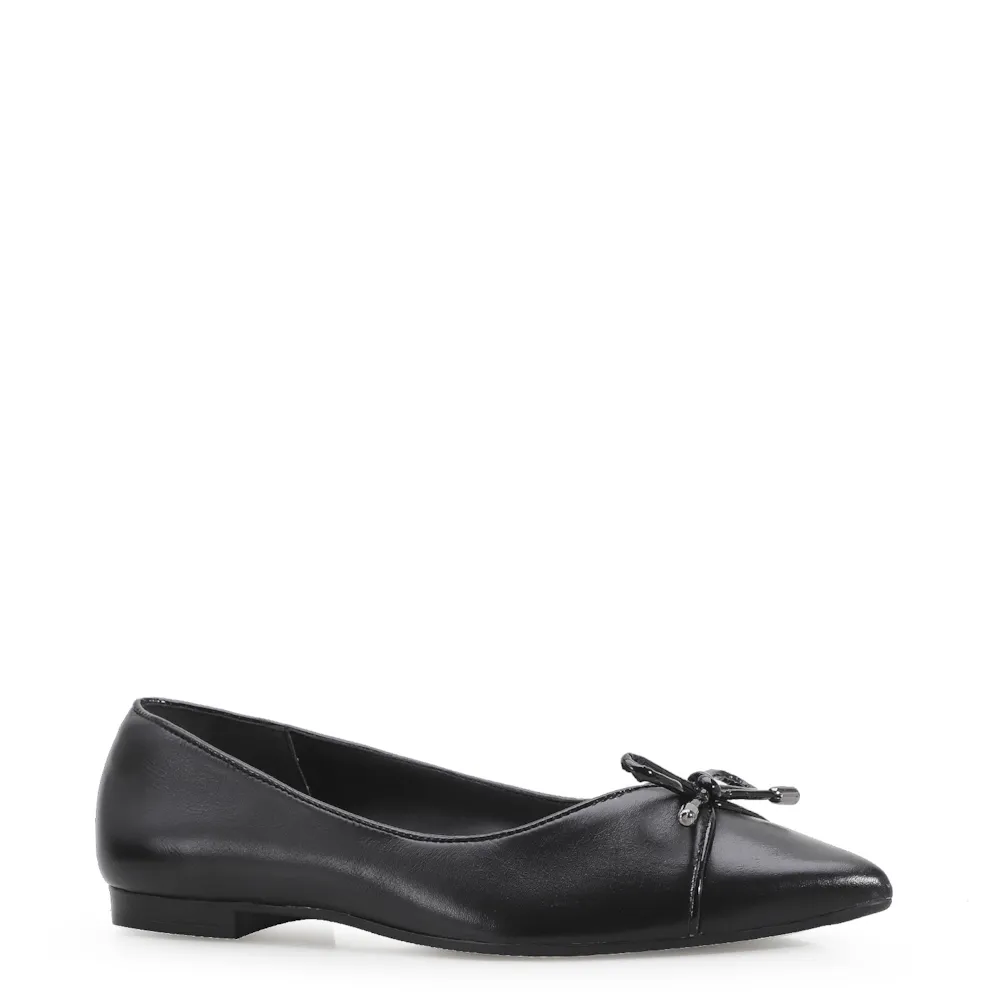Sapatilha Couro Preto