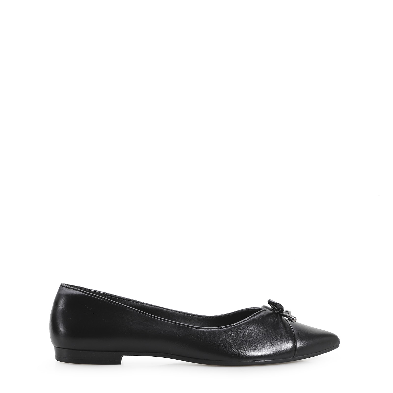 Sapatilha Couro Preto