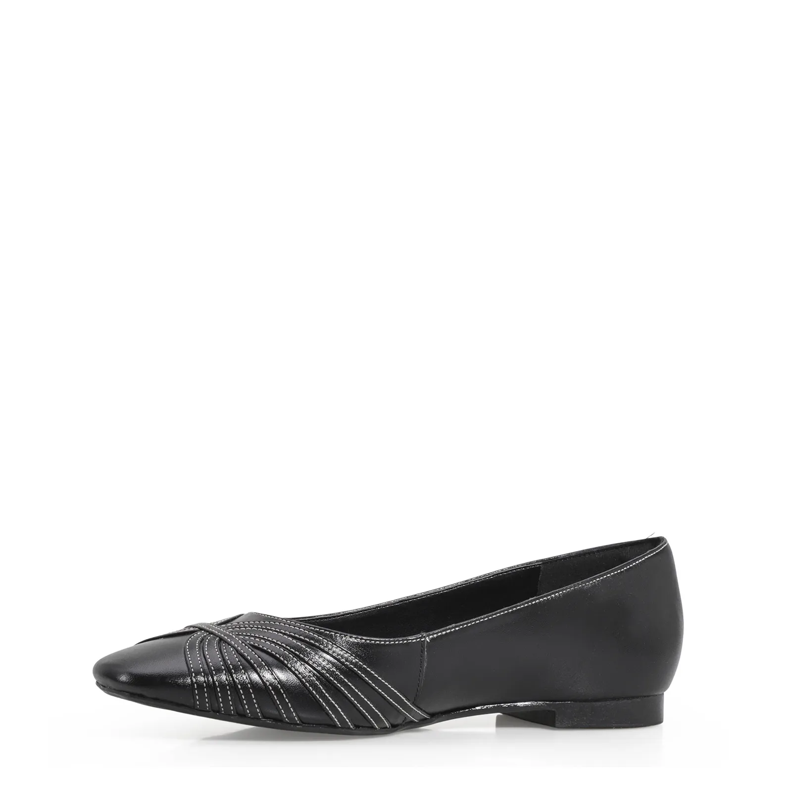 Sapatilha Couro Preto