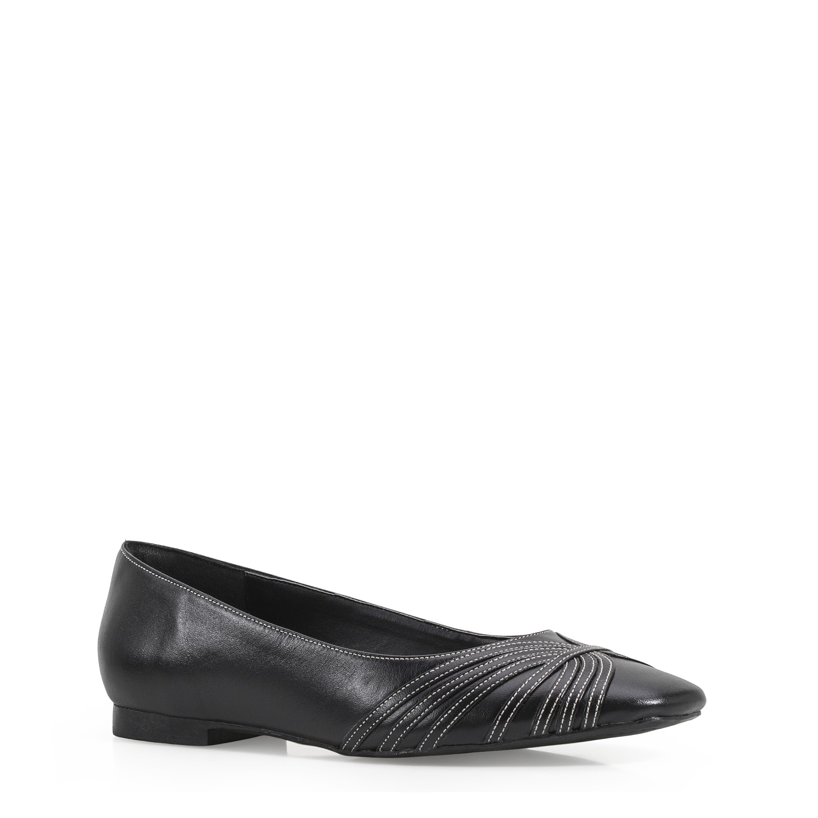 Sapatilha Couro Preto
