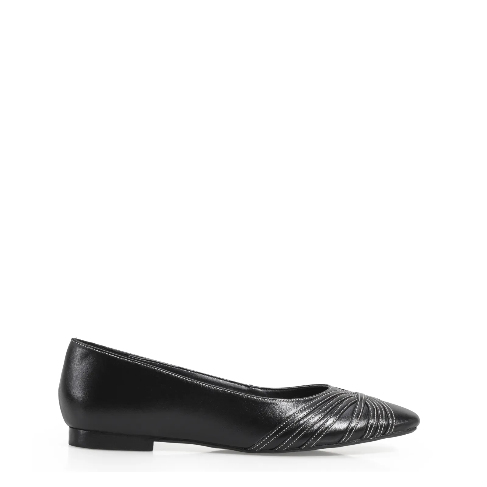 Sapatilha Couro Preto
